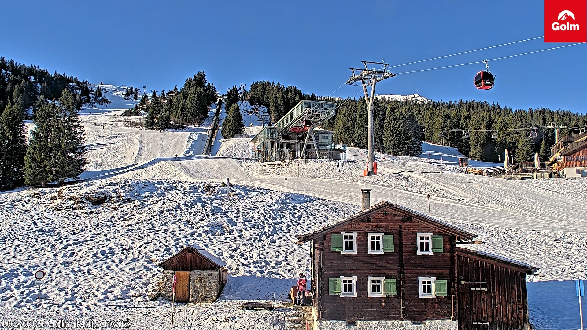 Archiv Foto Webcam Matschwitz am Golm