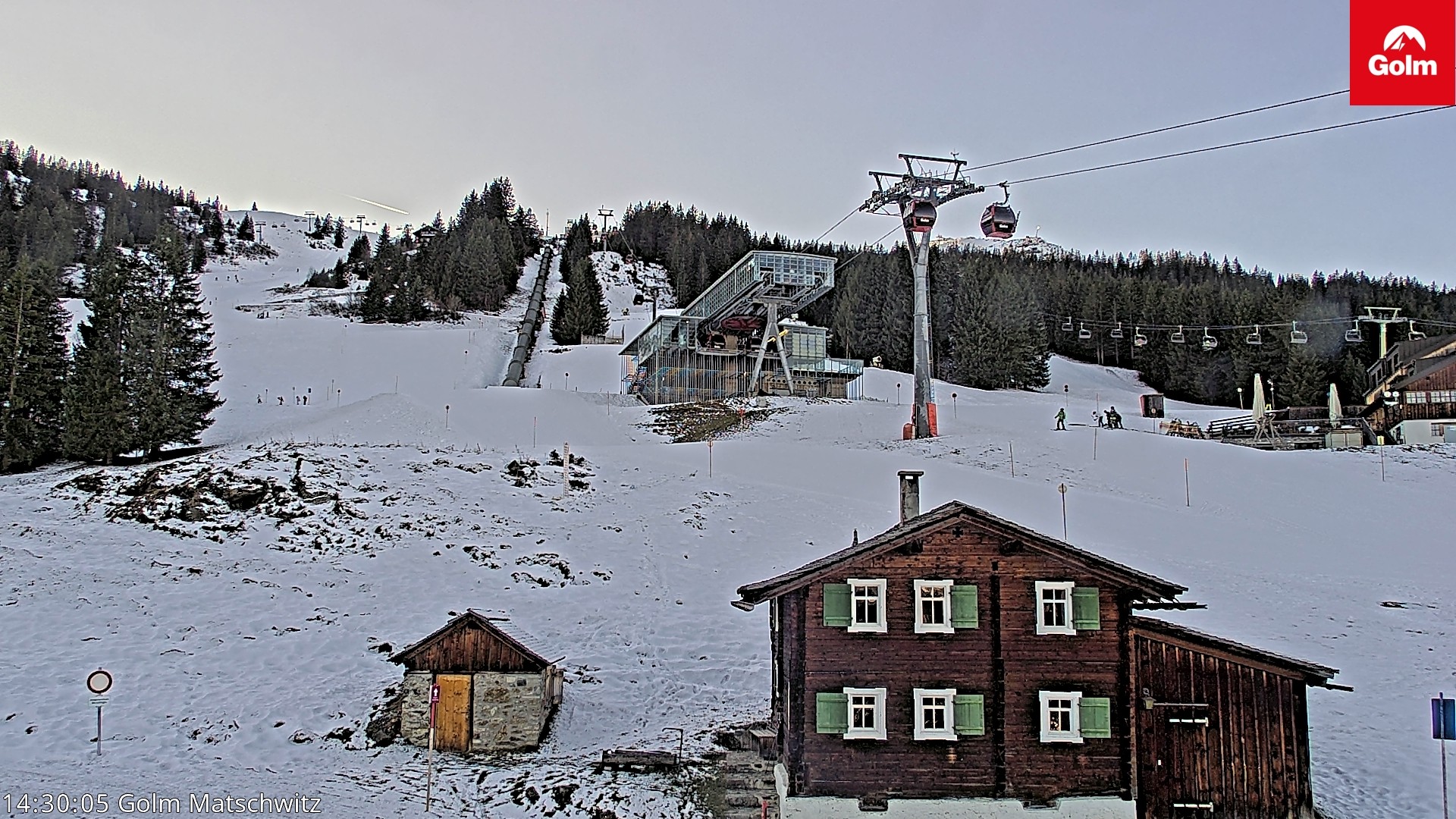 Archiv Foto Webcam Matschwitz am Golm