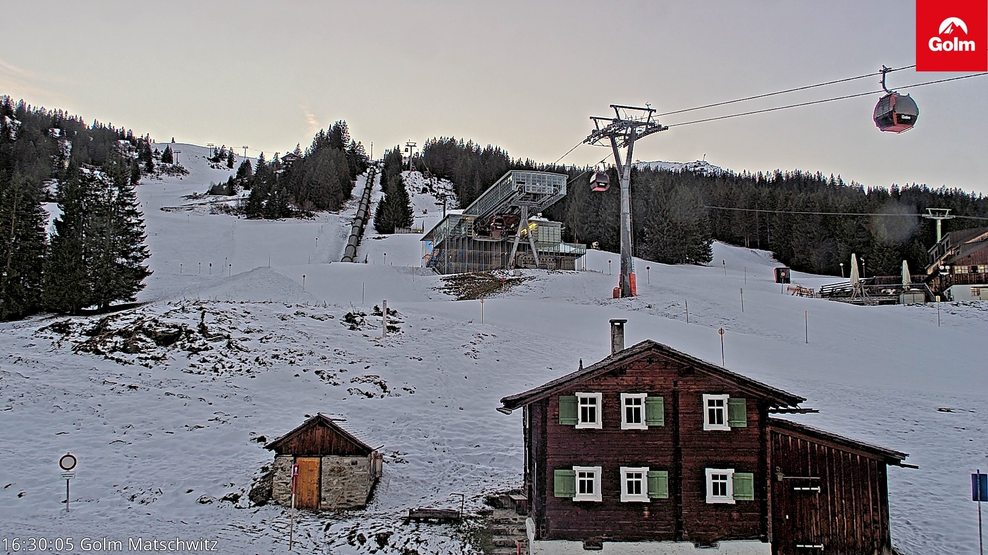 Archiv Foto Webcam Matschwitz am Golm