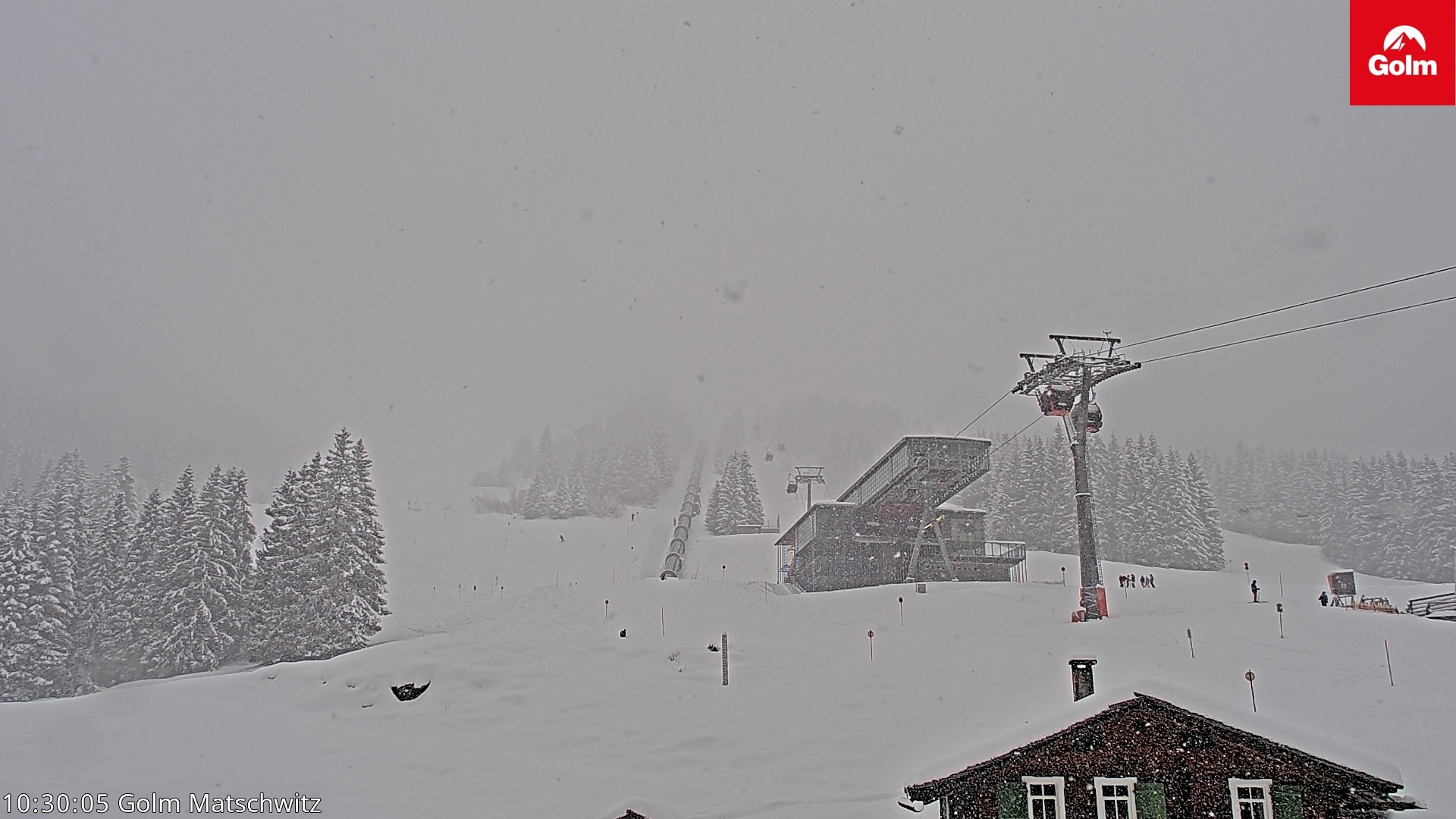 Archiv Foto Webcam Matschwitz am Golm