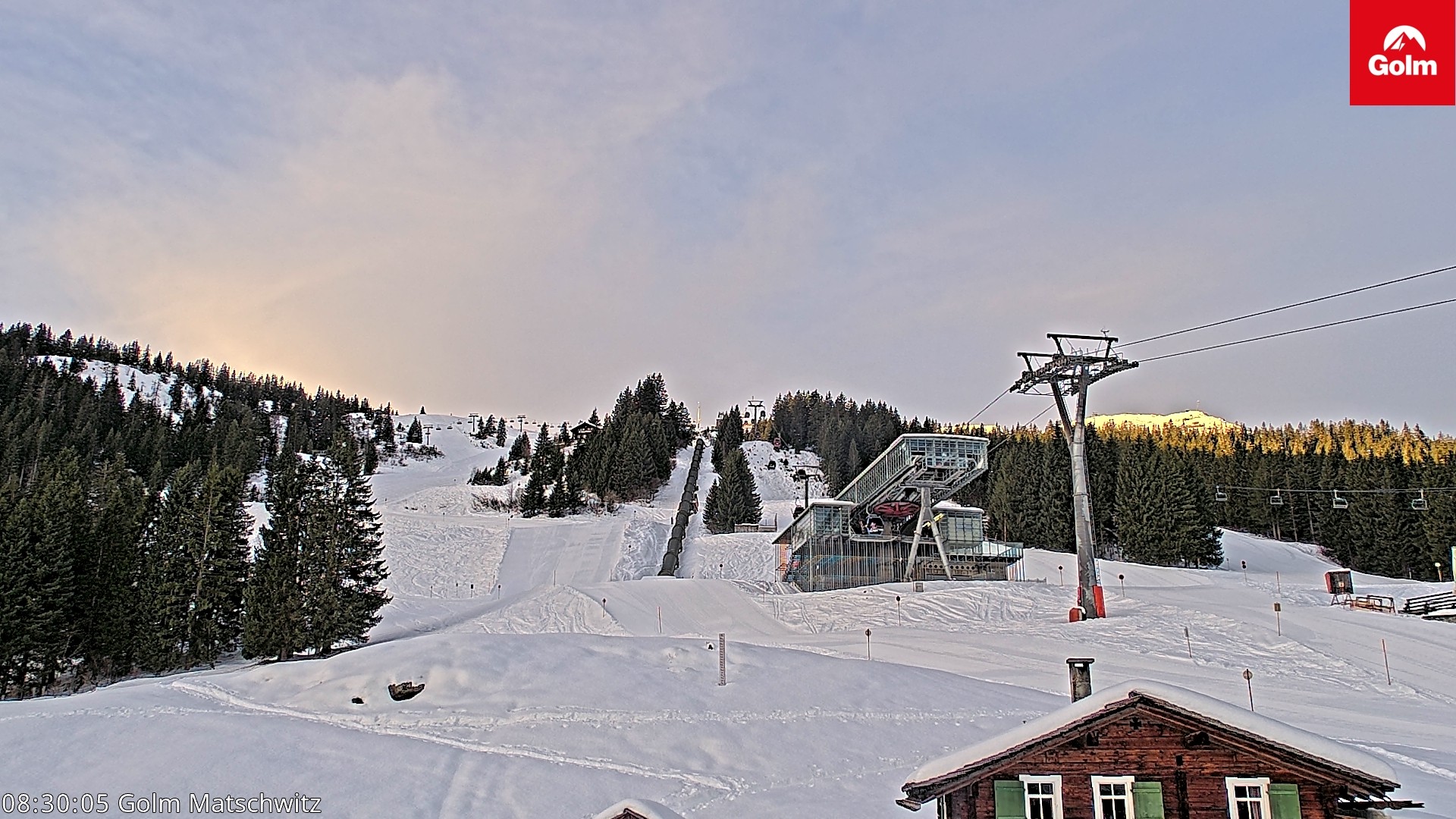 Archiv Foto Webcam Matschwitz am Golm