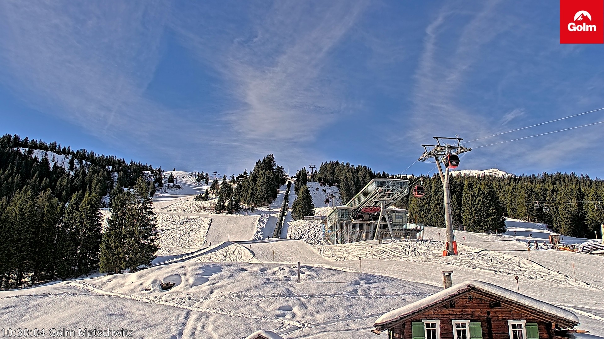 Archiv Foto Webcam Matschwitz am Golm