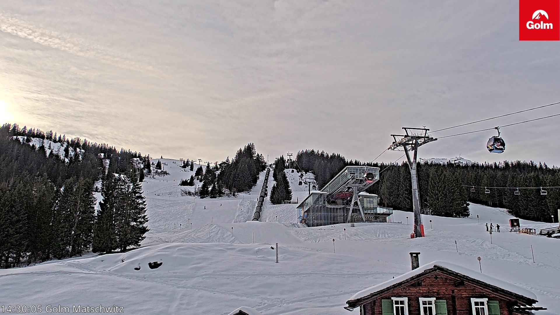 Archiv Foto Webcam Matschwitz am Golm