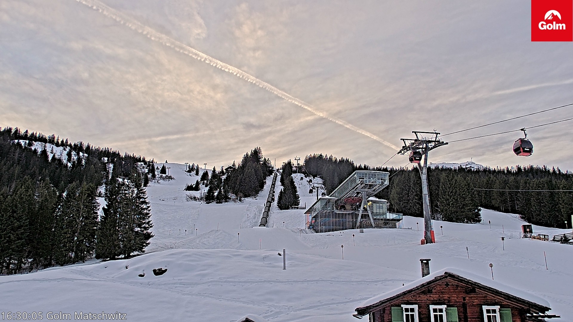 Archiv Foto Webcam Matschwitz am Golm