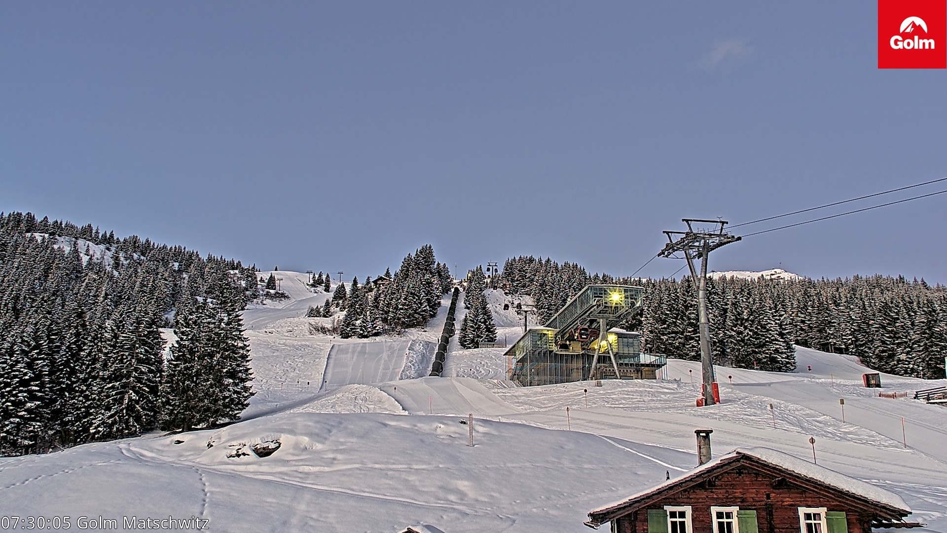 Archiv Foto Webcam Matschwitz am Golm