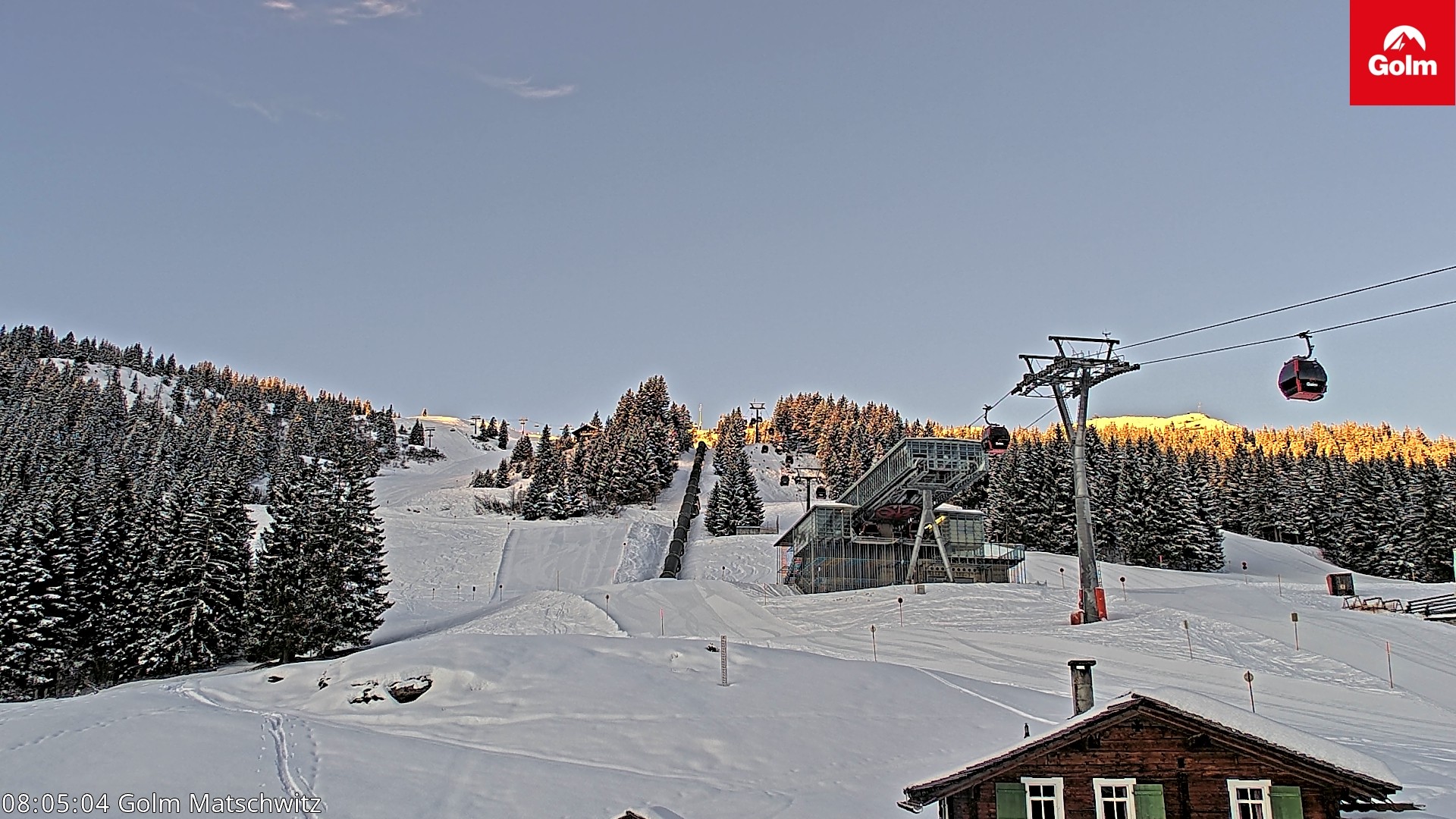 Archiv Foto Webcam Matschwitz am Golm