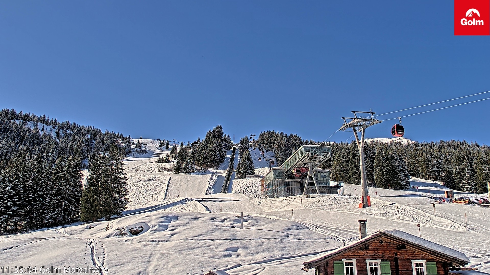 Archiv Foto Webcam Matschwitz am Golm