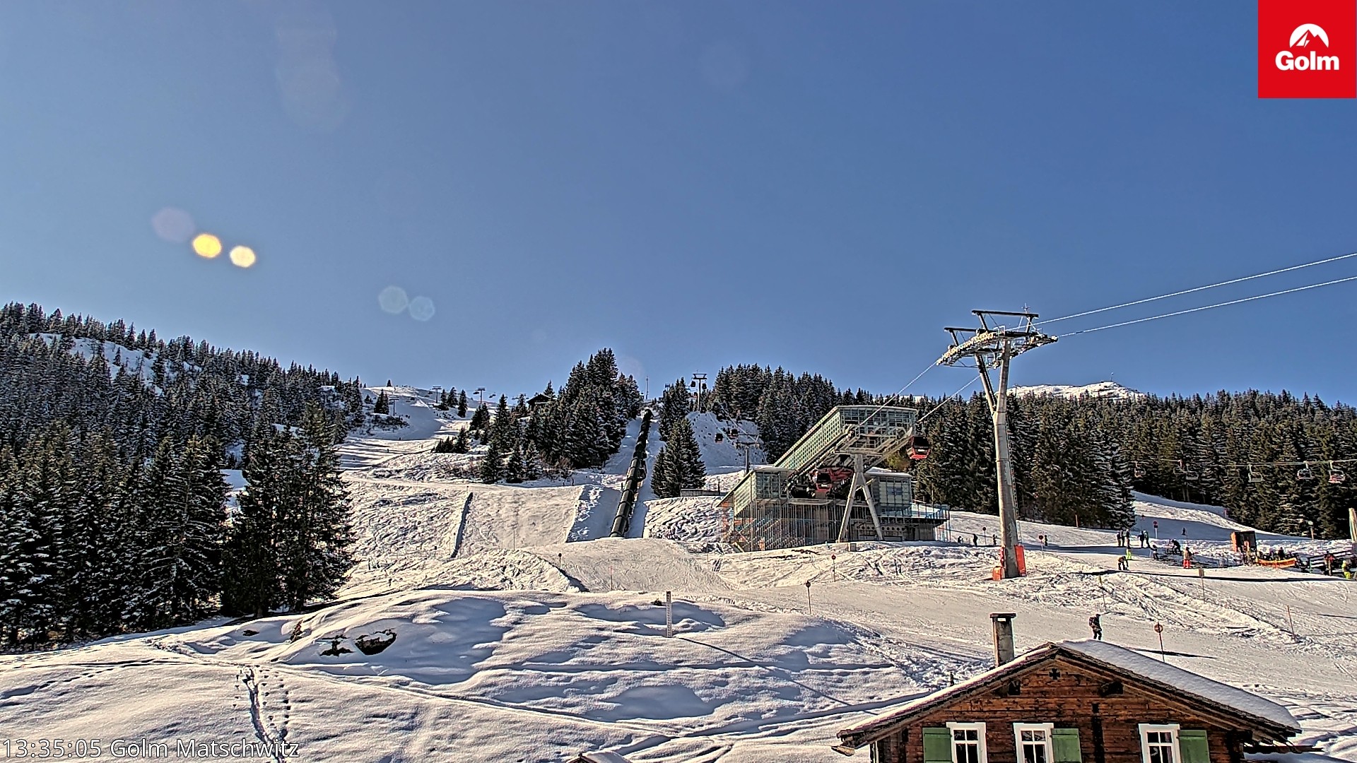 Archiv Foto Webcam Matschwitz am Golm