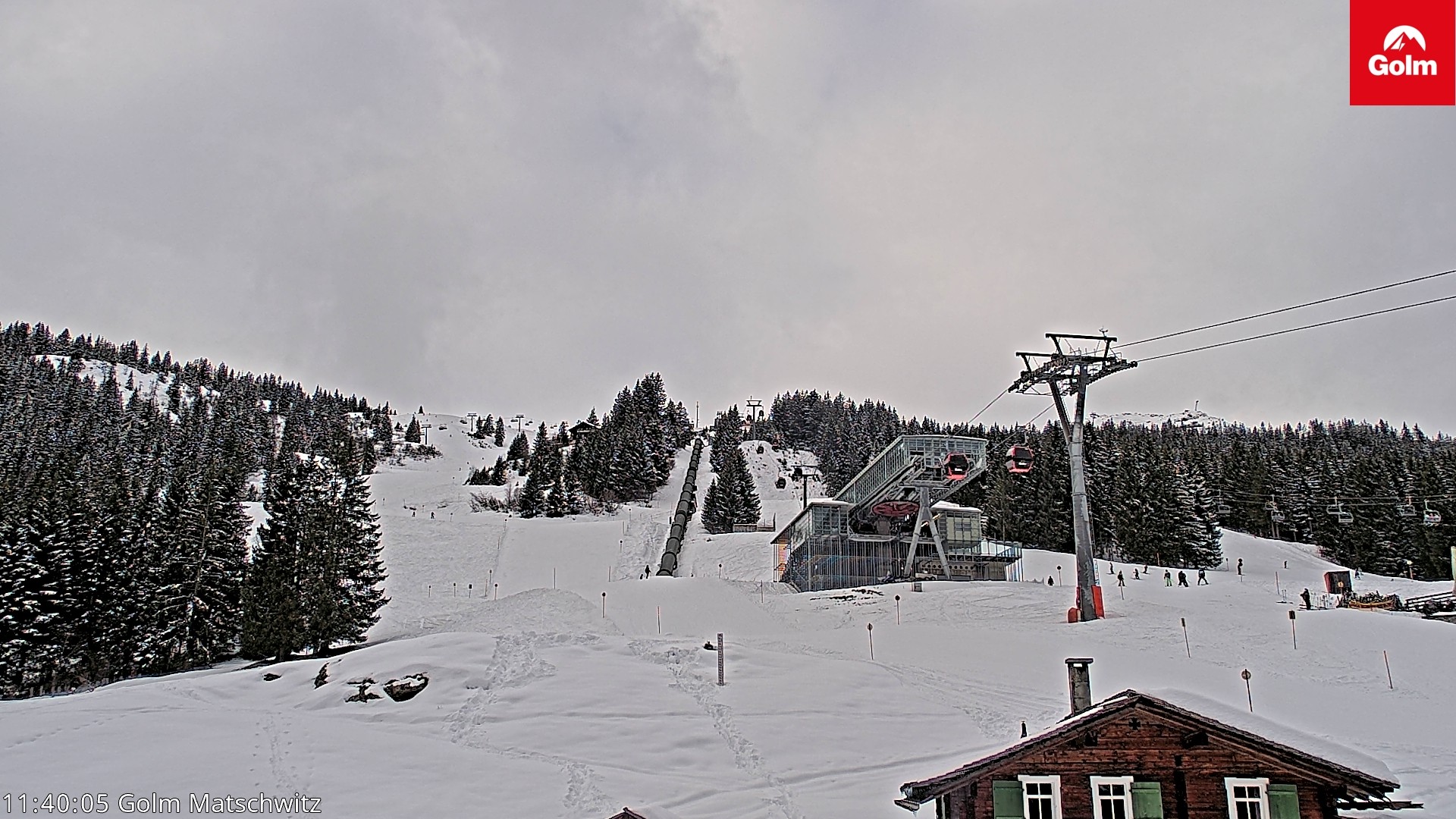 Archiv Foto Webcam Matschwitz am Golm