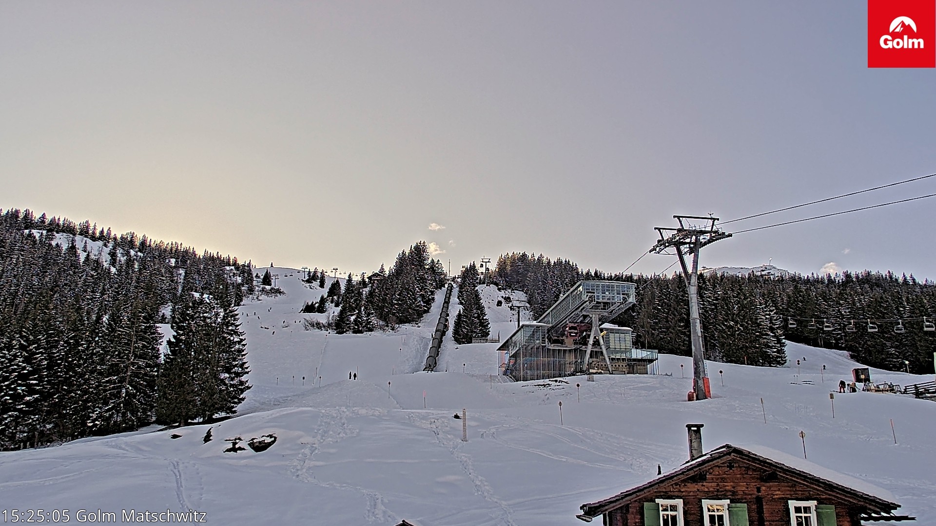 Archiv Foto Webcam Matschwitz am Golm