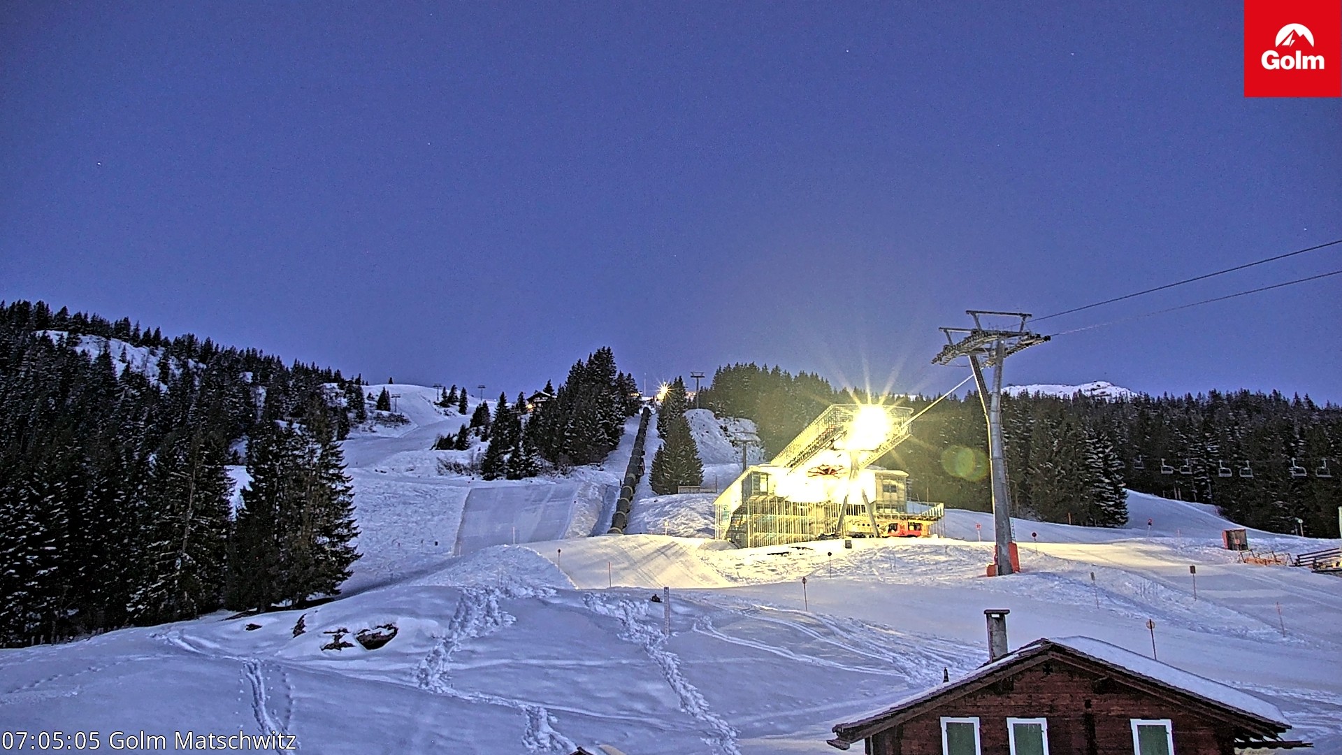 Archiv Foto Webcam Matschwitz am Golm