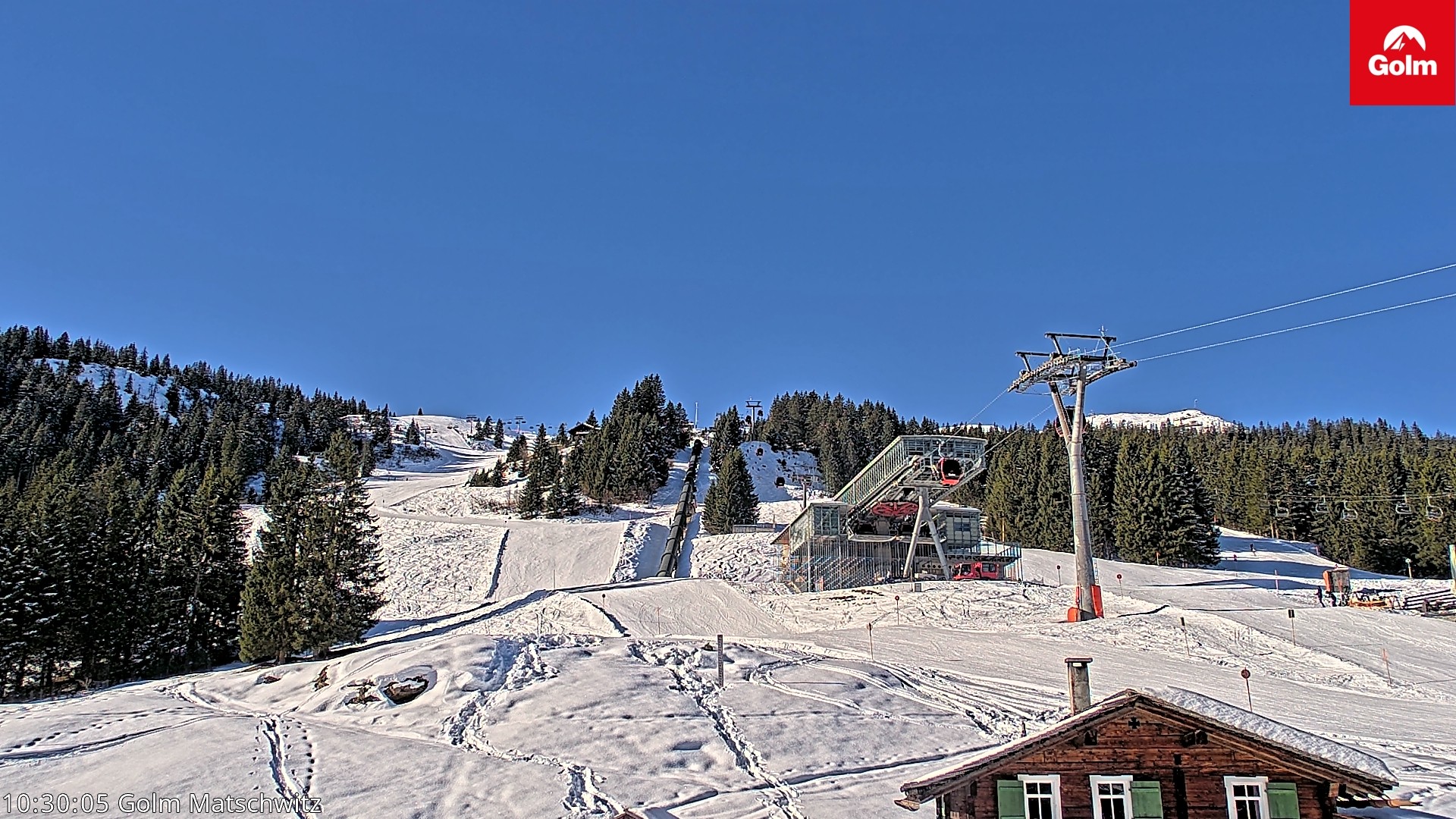 Archiv Foto Webcam Matschwitz am Golm