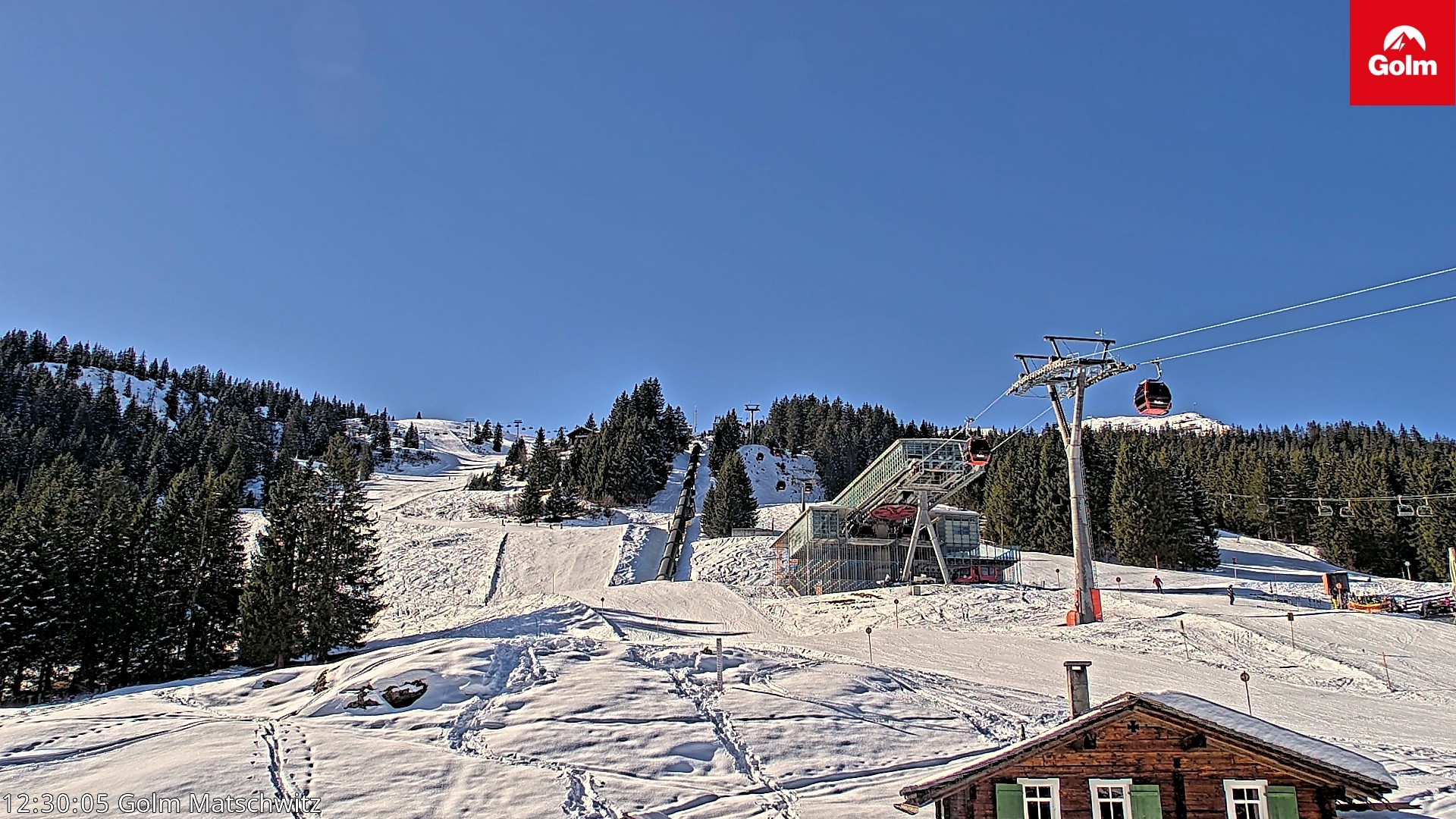 Archiv Foto Webcam Matschwitz am Golm