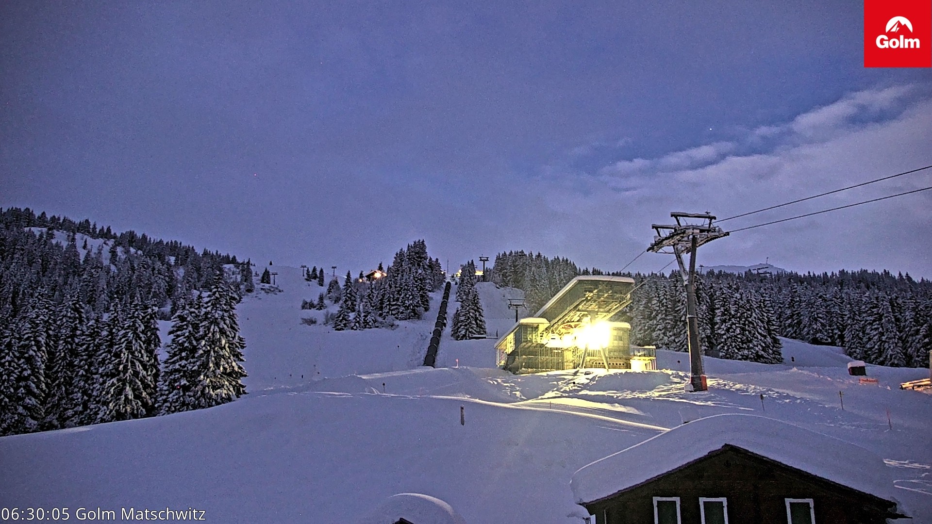 Archiv Foto Webcam Matschwitz am Golm