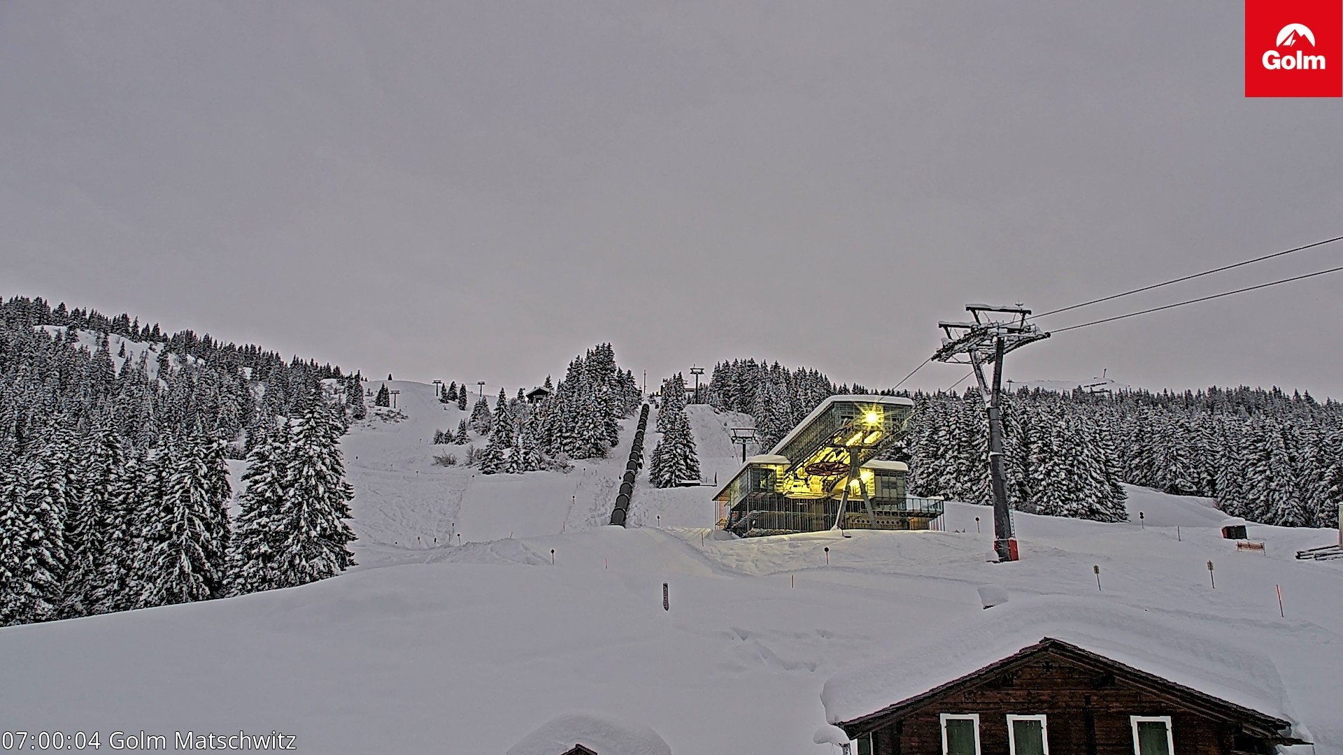 Archiv Foto Webcam Matschwitz am Golm