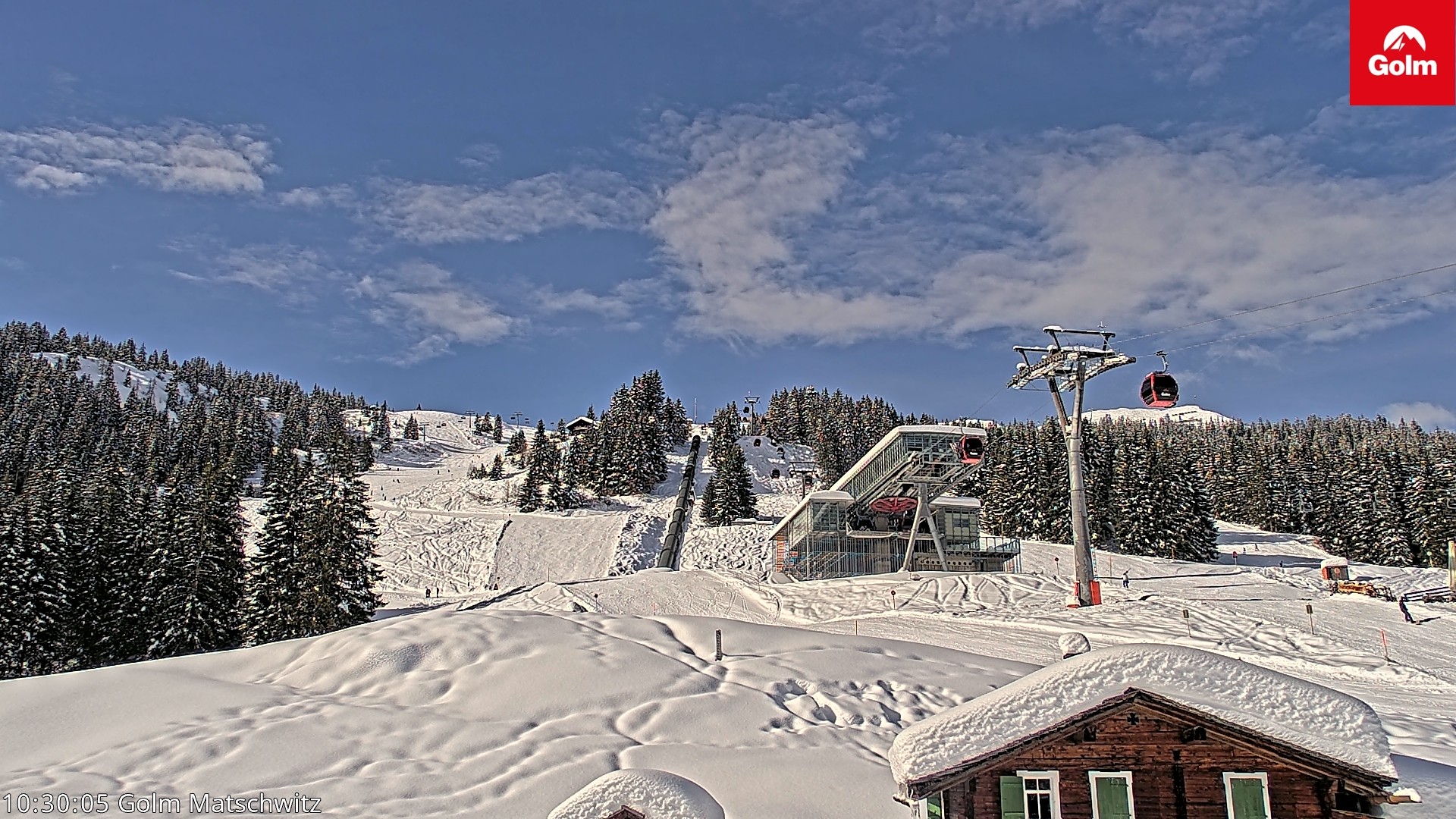 Archiv Foto Webcam Matschwitz am Golm