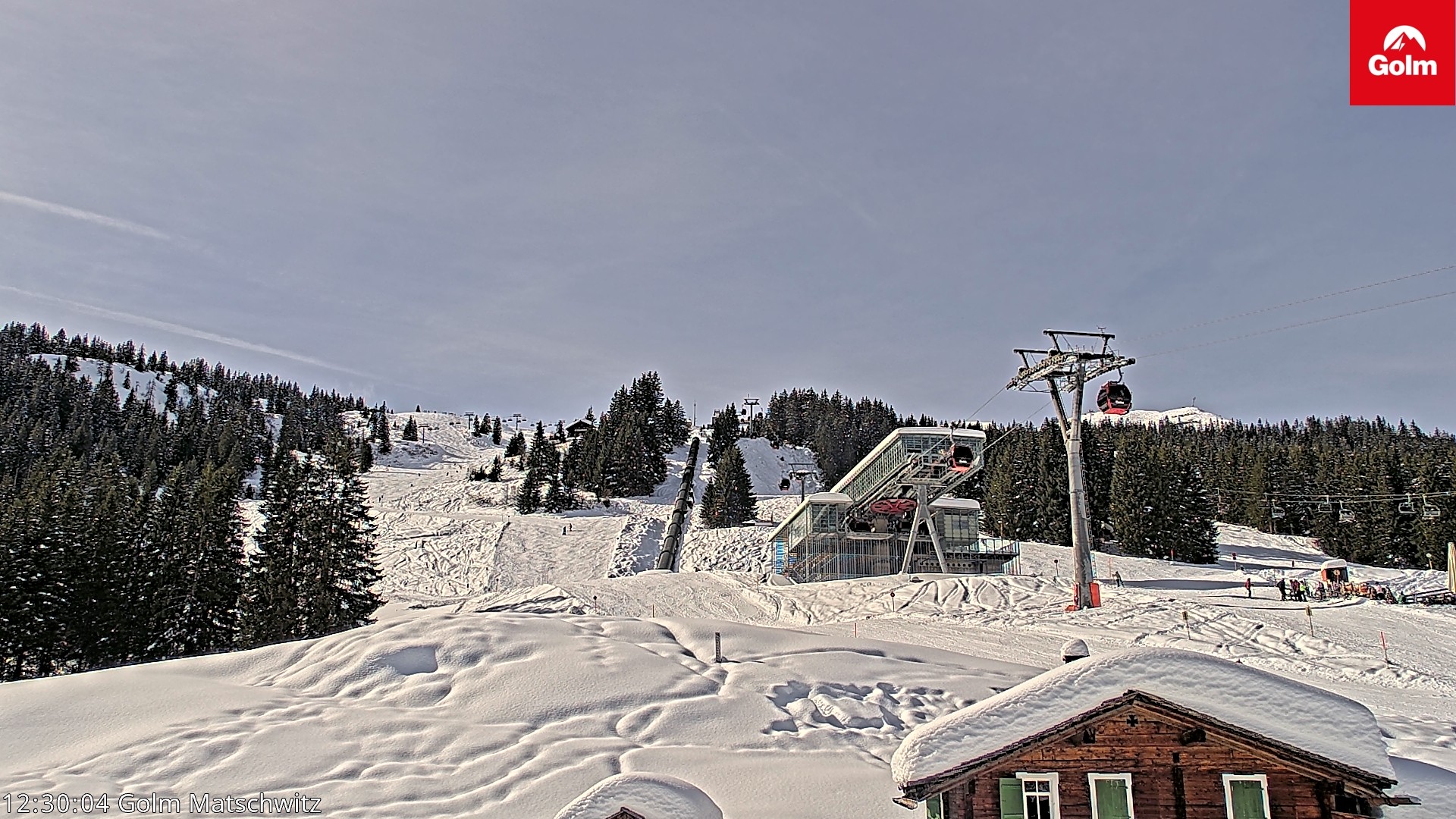 Archiv Foto Webcam Matschwitz am Golm