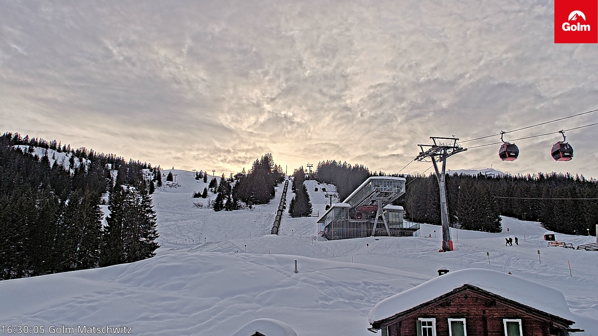 Archiv Foto Webcam Matschwitz am Golm