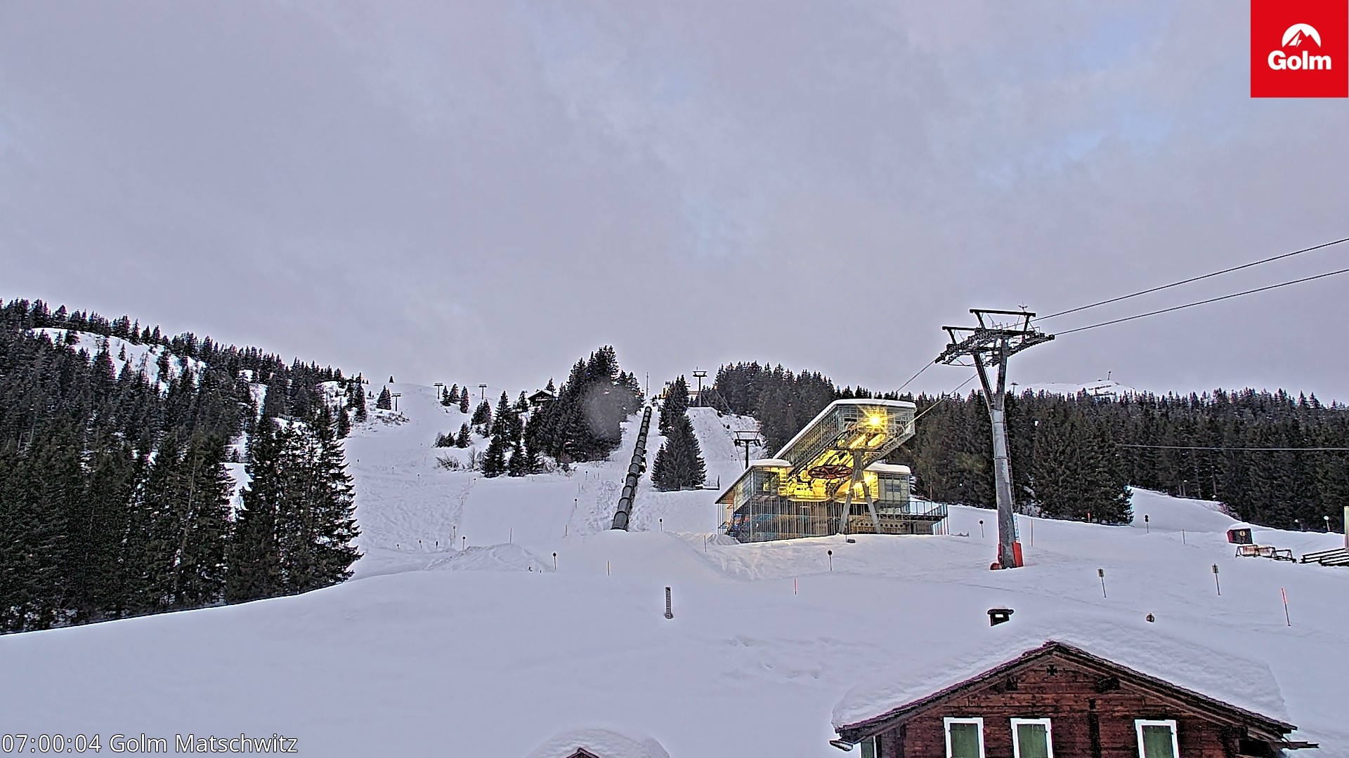 Archiv Foto Webcam Matschwitz am Golm