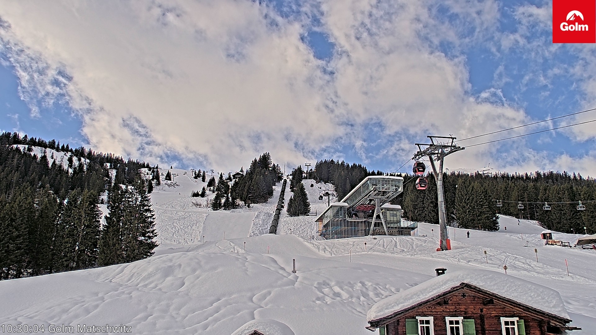 Archiv Foto Webcam Matschwitz am Golm