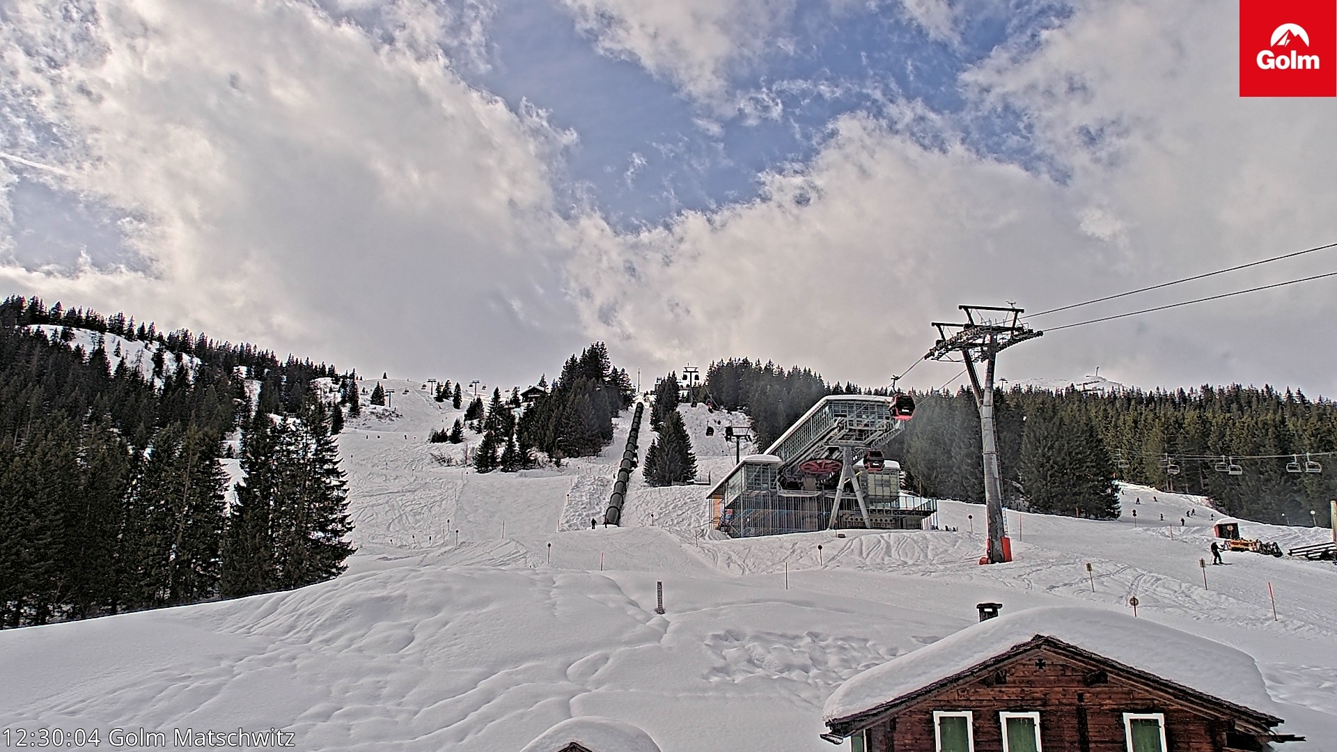 Archiv Foto Webcam Matschwitz am Golm