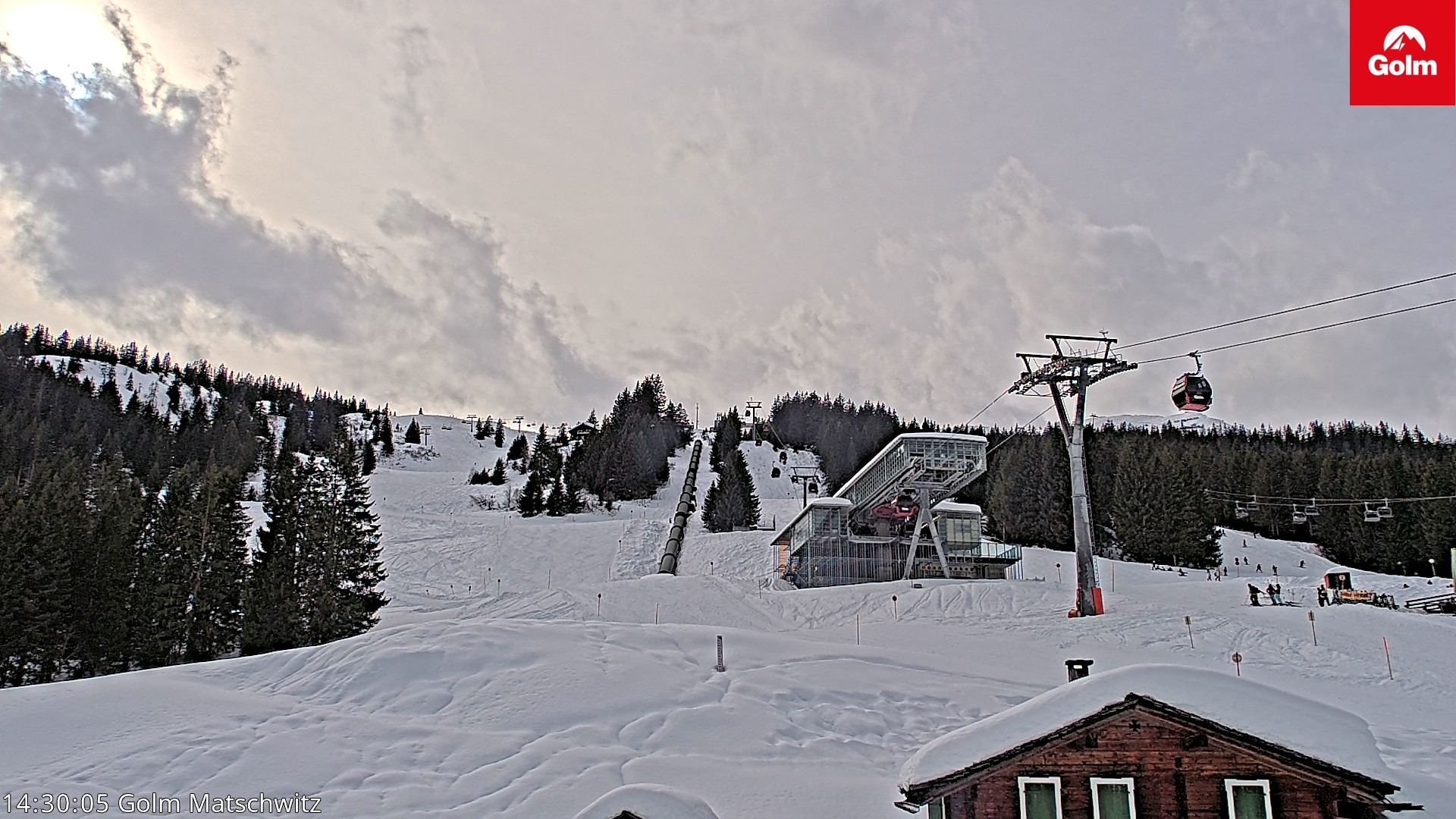 Archiv Foto Webcam Matschwitz am Golm