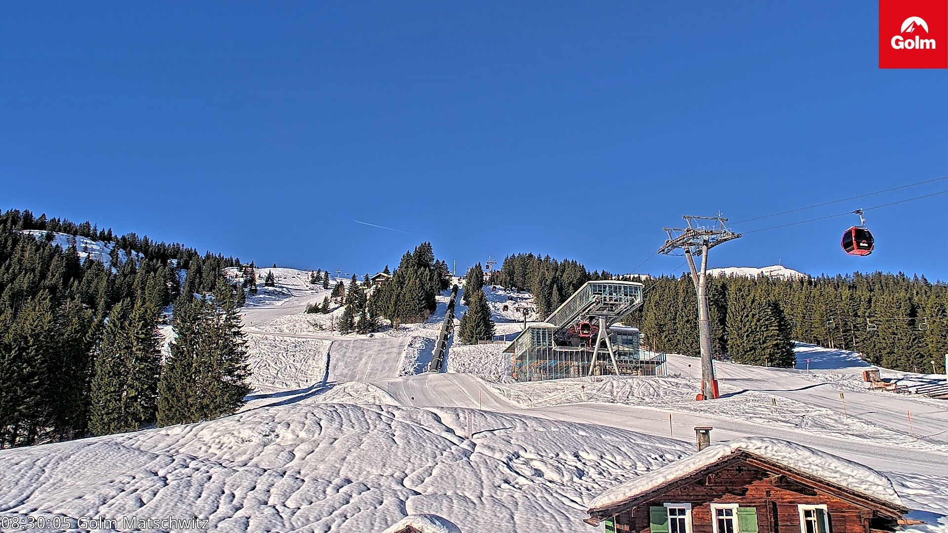 Archiv Foto Webcam Matschwitz am Golm