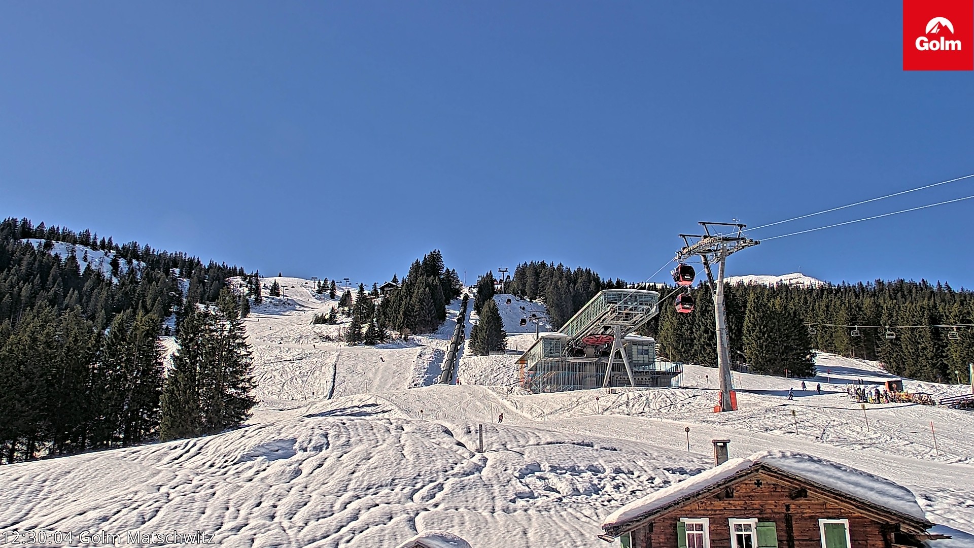 Archiv Foto Webcam Matschwitz am Golm