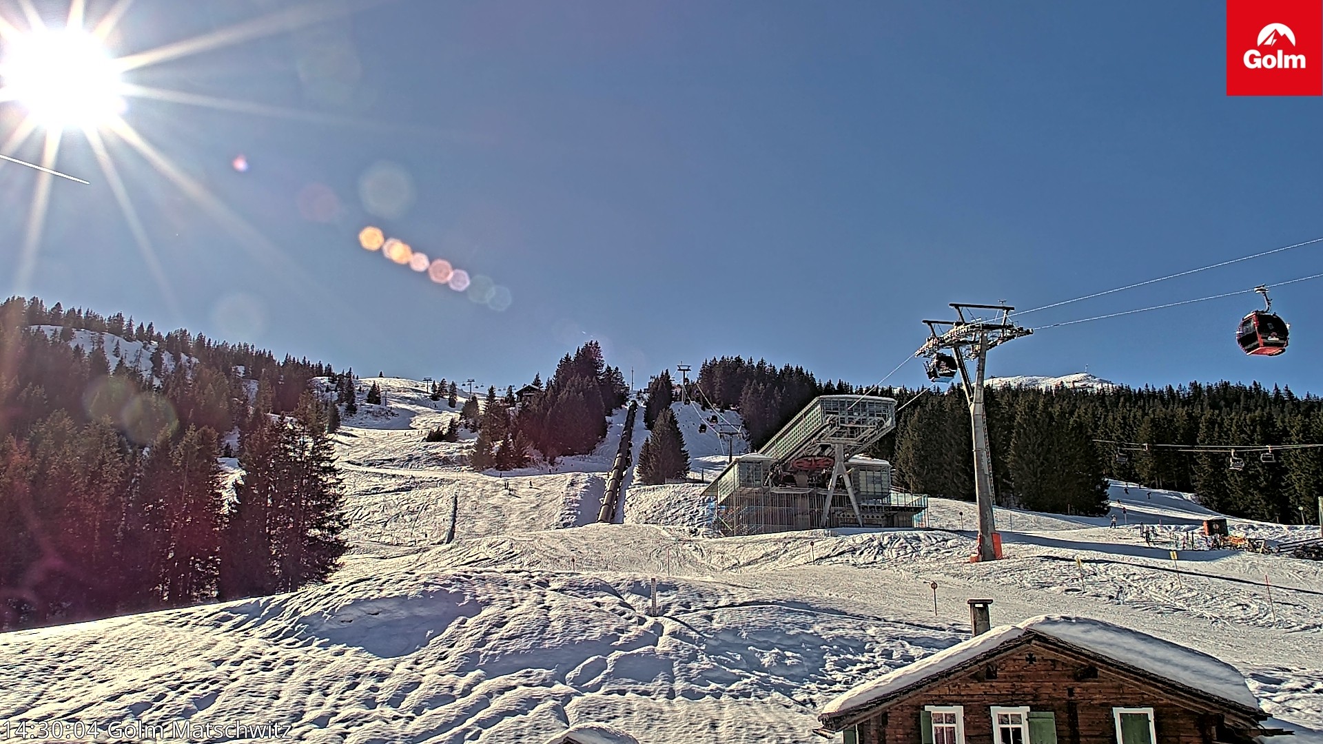 Archiv Foto Webcam Matschwitz am Golm