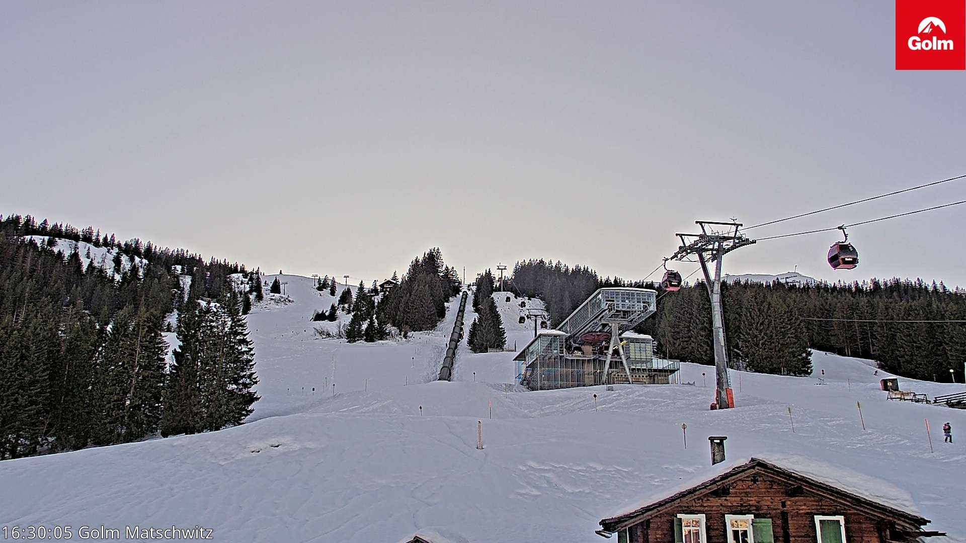 Archiv Foto Webcam Matschwitz am Golm