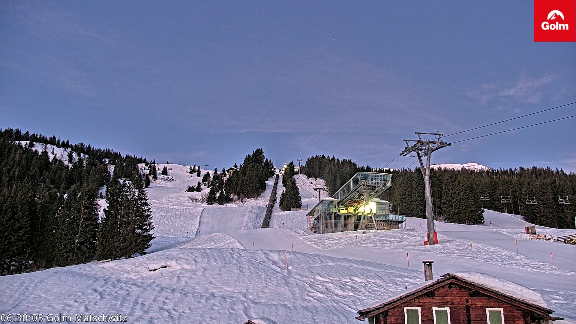 Archiv Foto Webcam Matschwitz am Golm