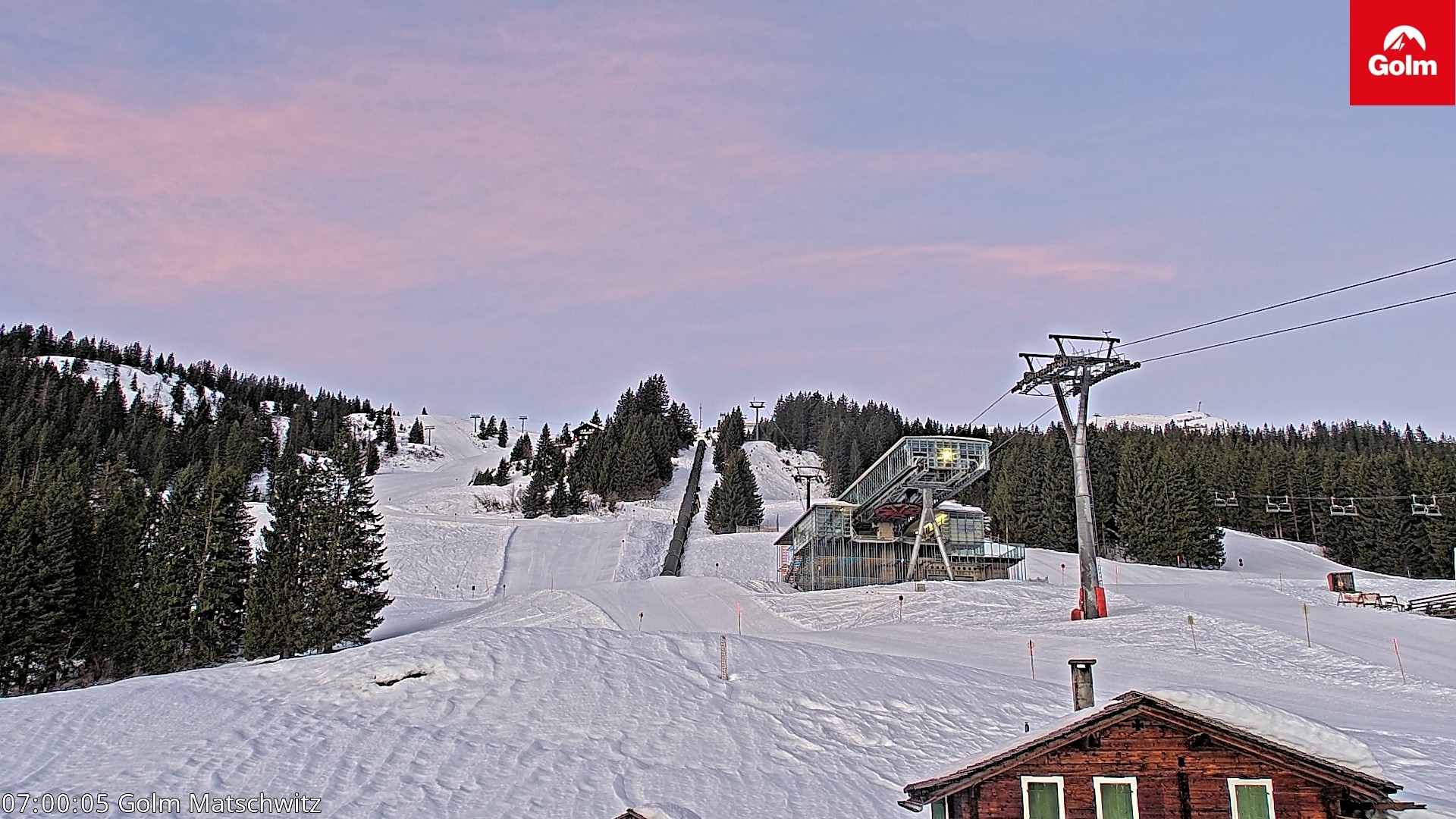 Archiv Foto Webcam Matschwitz am Golm