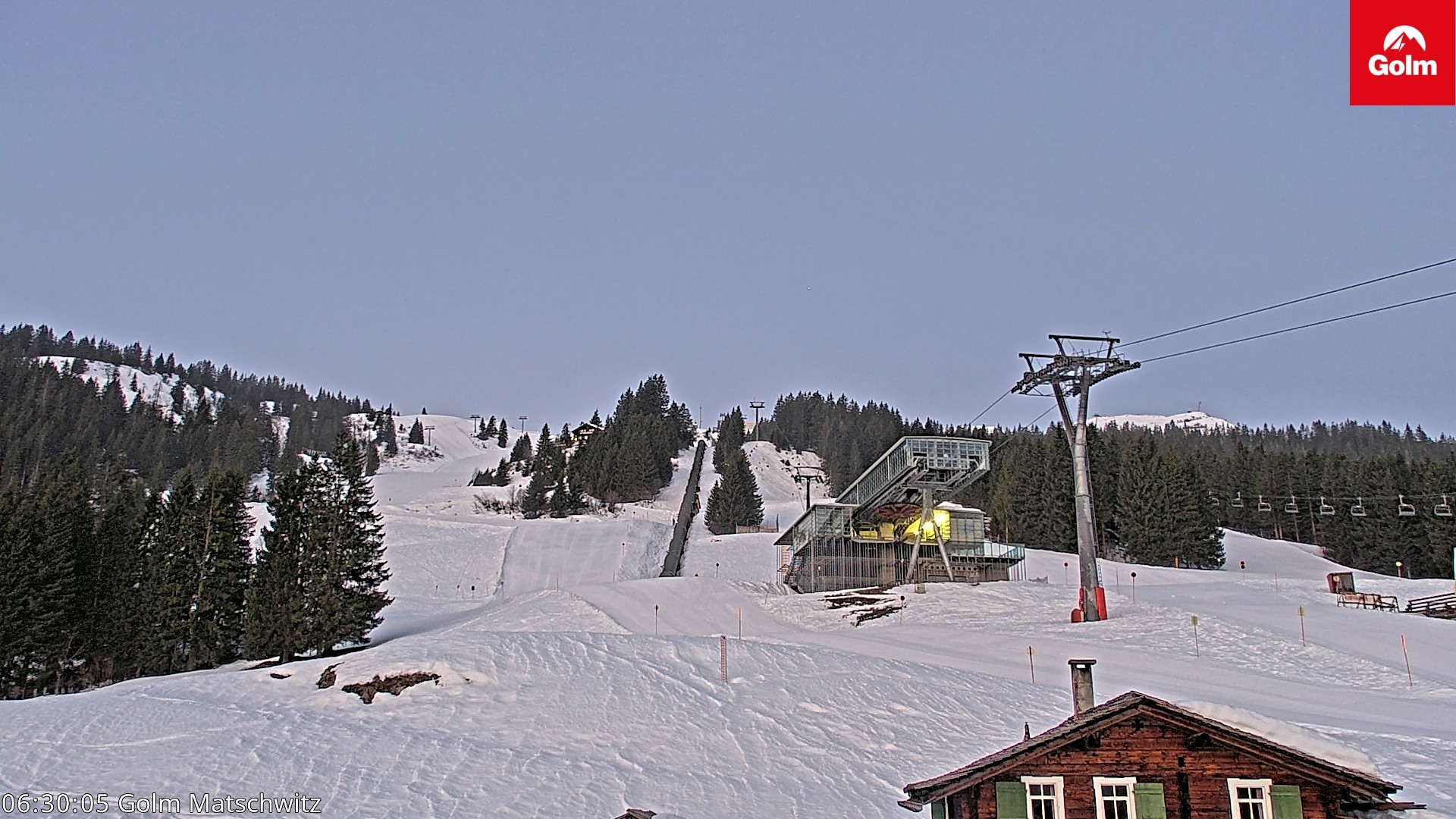 Archiv Foto Webcam Matschwitz am Golm