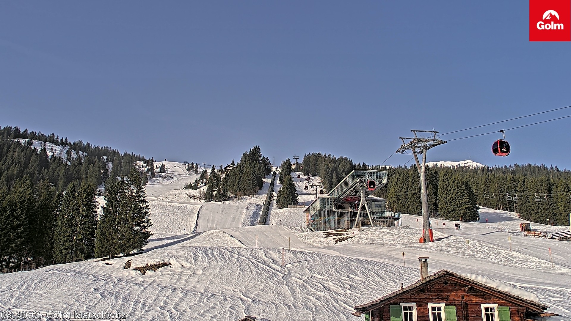 Archiv Foto Webcam Matschwitz am Golm