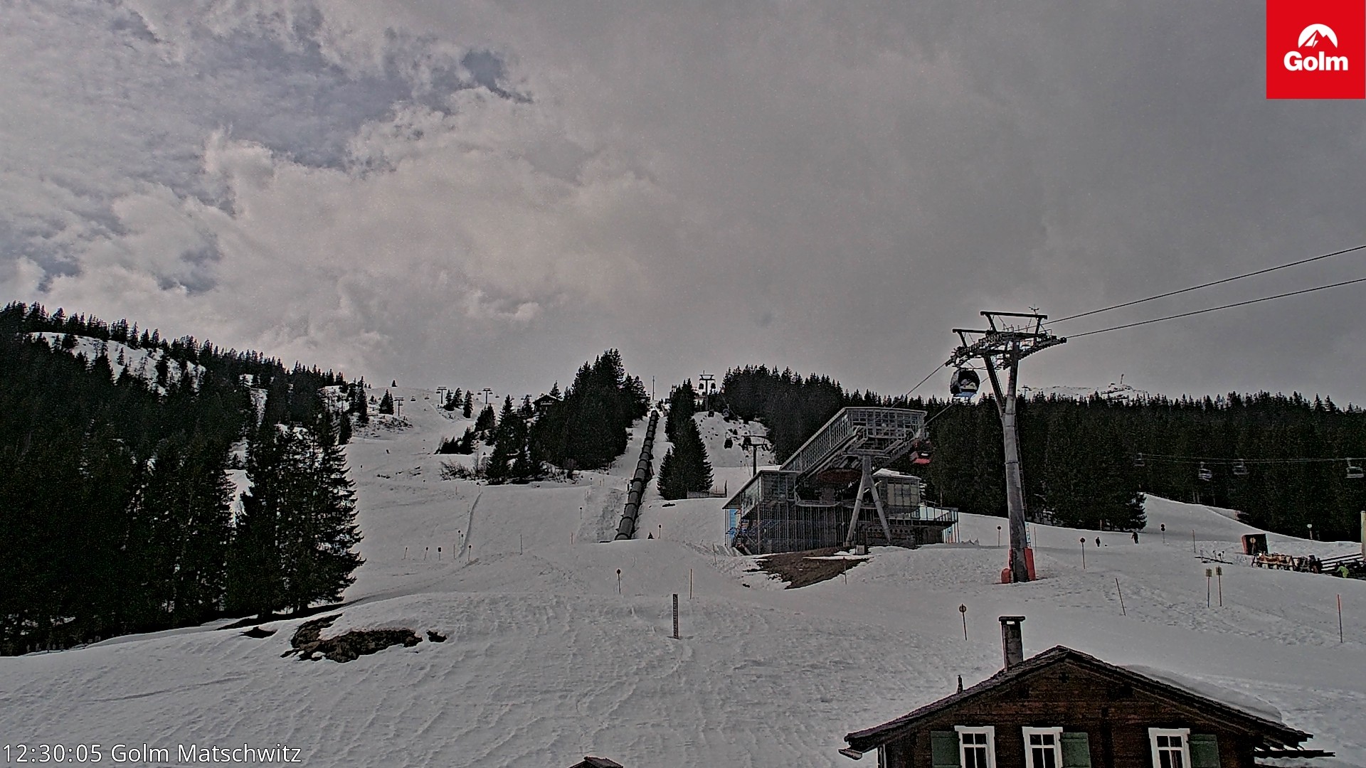 Archiv Foto Webcam Matschwitz am Golm