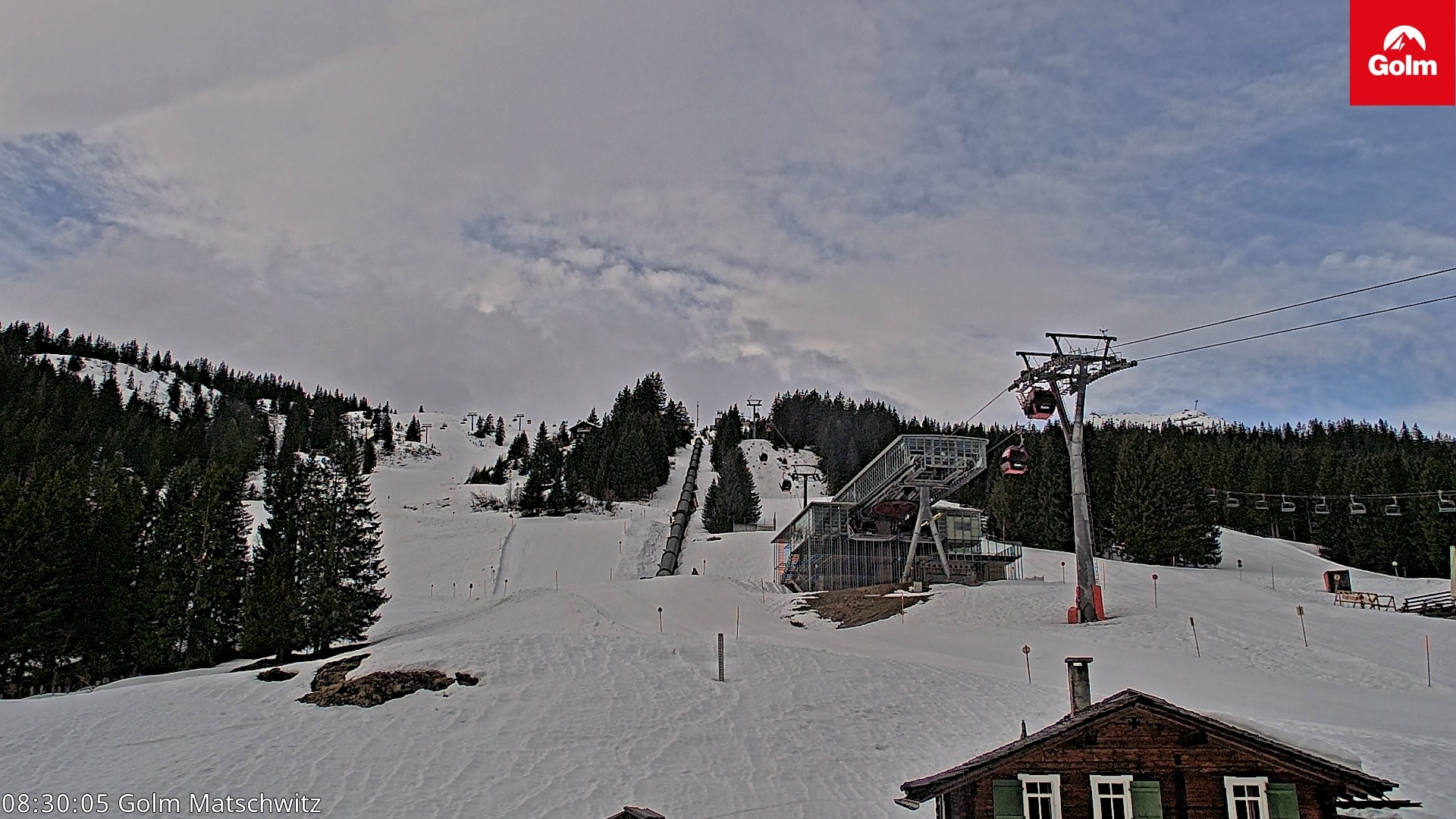 Archiv Foto Webcam Matschwitz am Golm