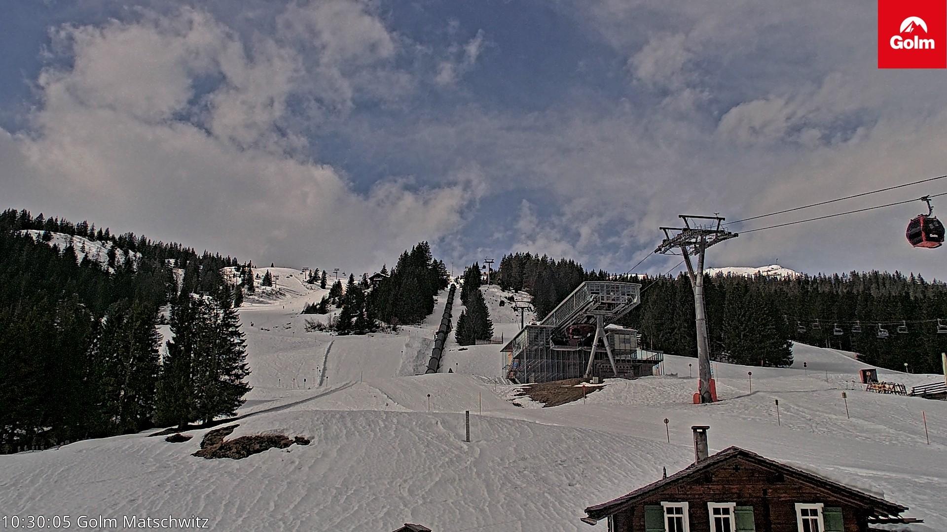 Archiv Foto Webcam Matschwitz am Golm