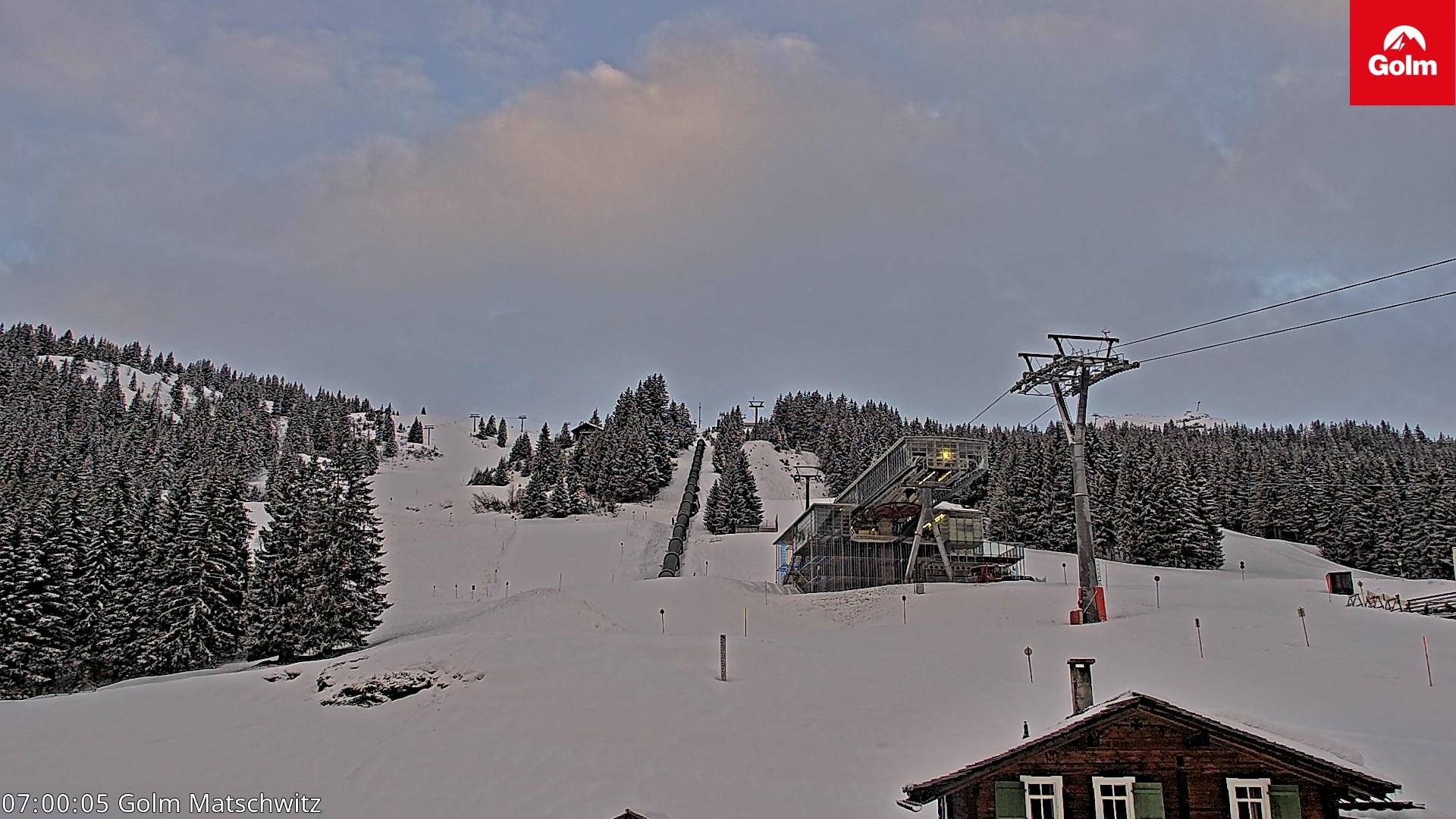 Archiv Foto Webcam Matschwitz am Golm