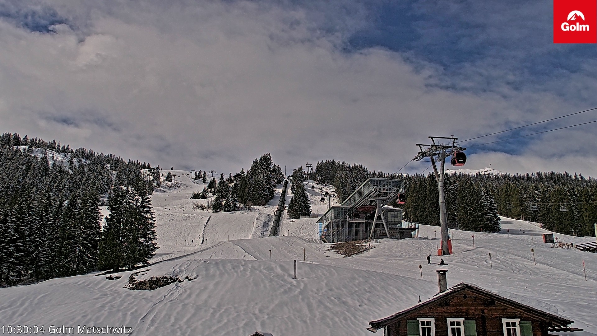 Archiv Foto Webcam Matschwitz am Golm