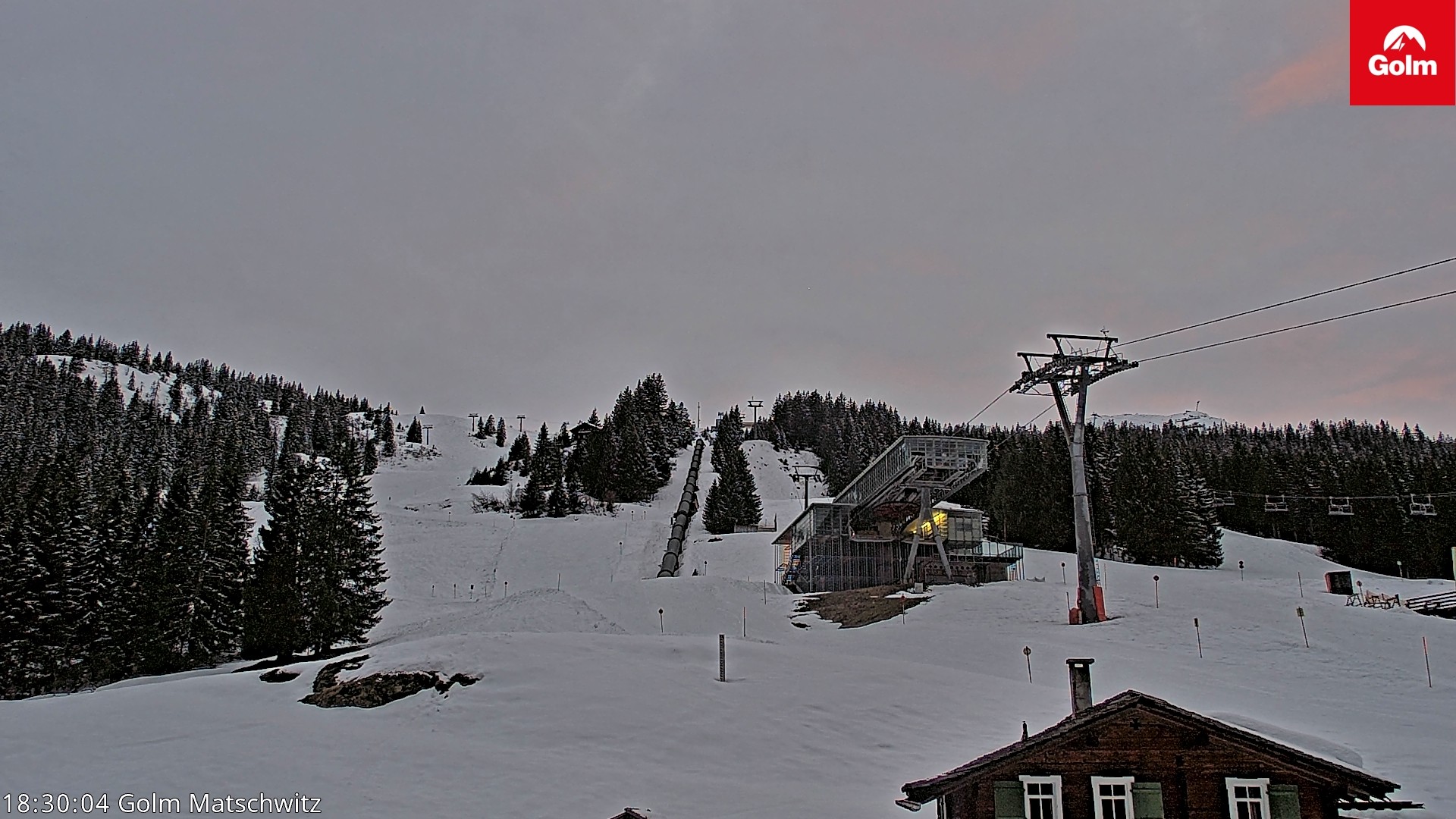 Archiv Foto Webcam Matschwitz am Golm