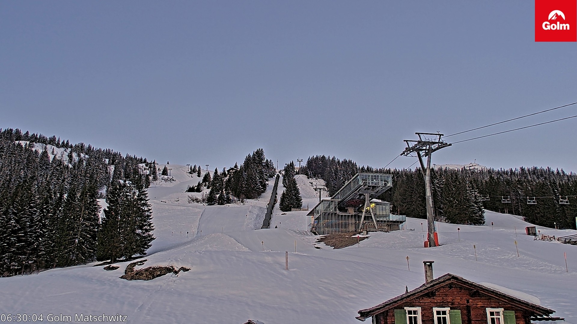 Archiv Foto Webcam Matschwitz am Golm