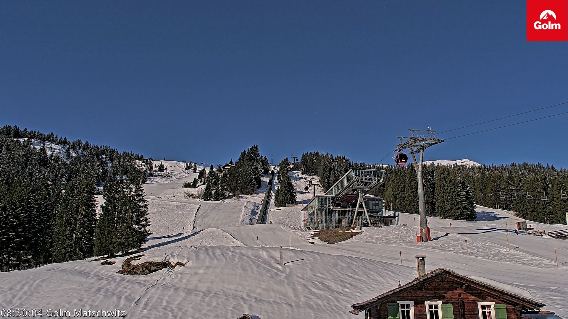 Archiv Foto Webcam Matschwitz am Golm