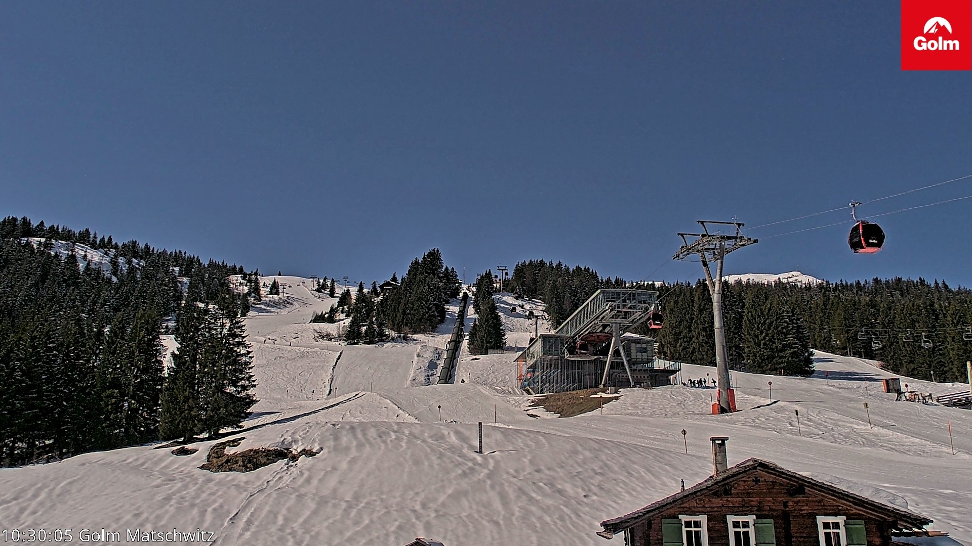 Archiv Foto Webcam Matschwitz am Golm