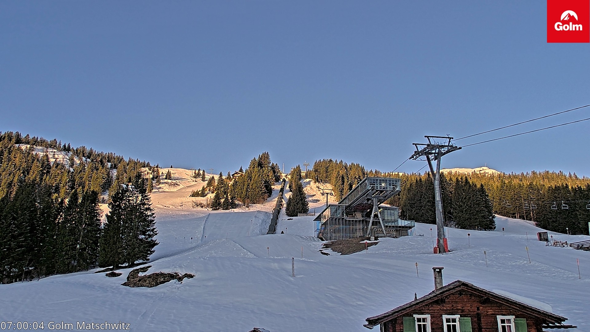 Archiv Foto Webcam Matschwitz am Golm