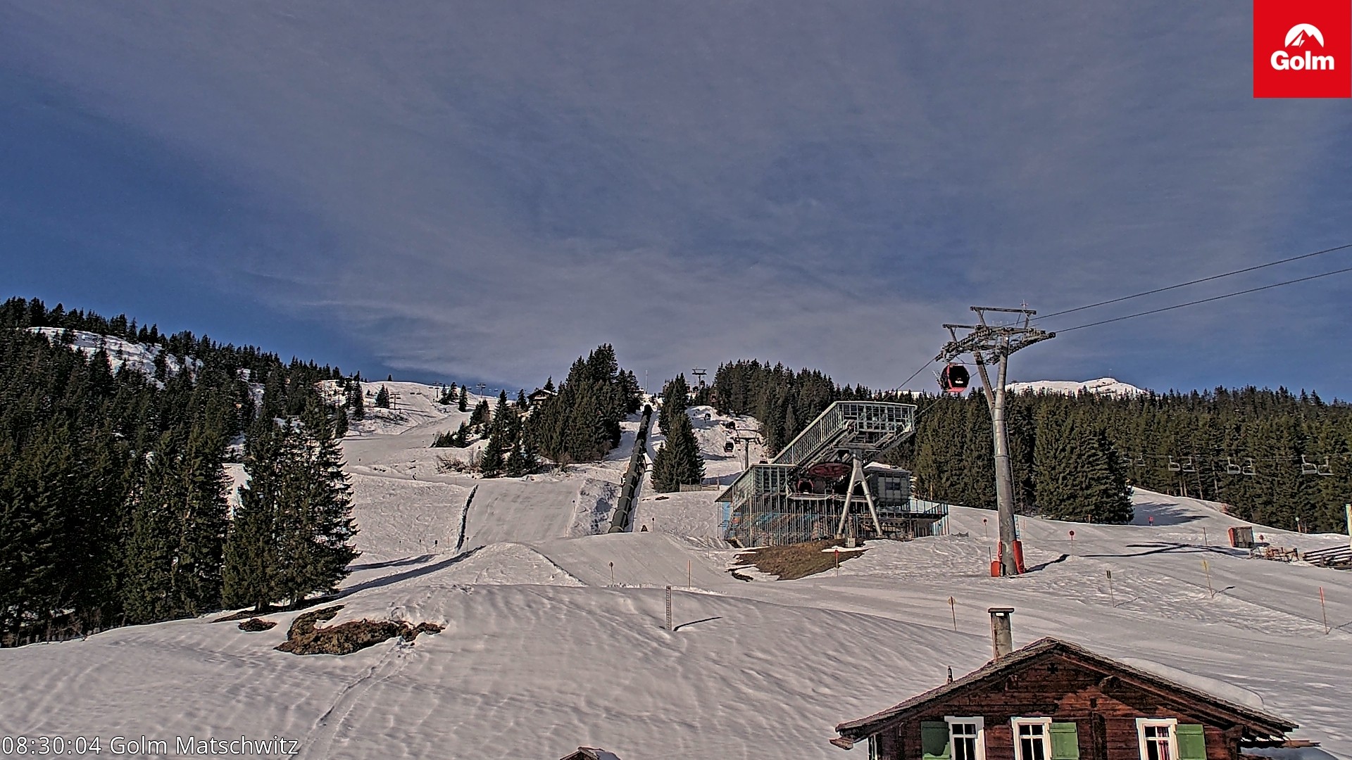 Archiv Foto Webcam Matschwitz am Golm