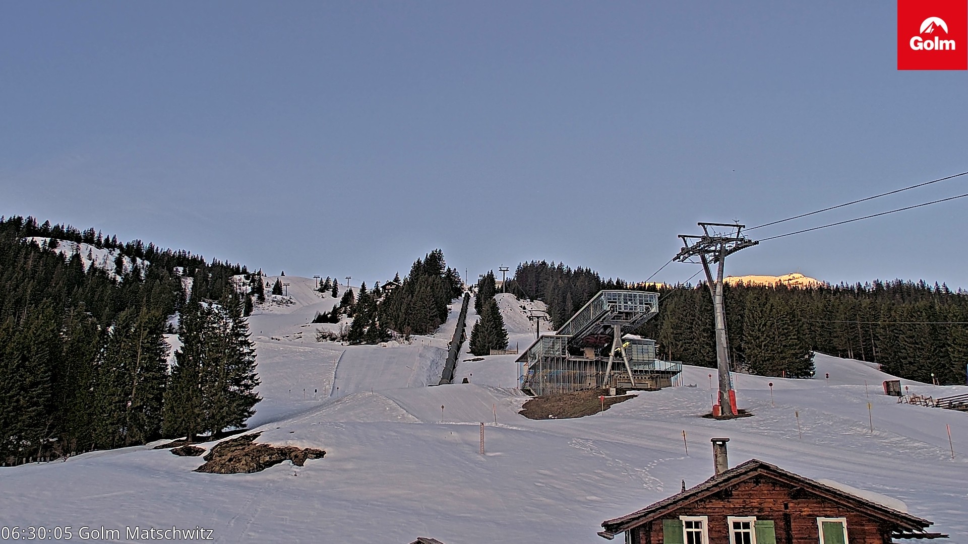 Archiv Foto Webcam Matschwitz am Golm