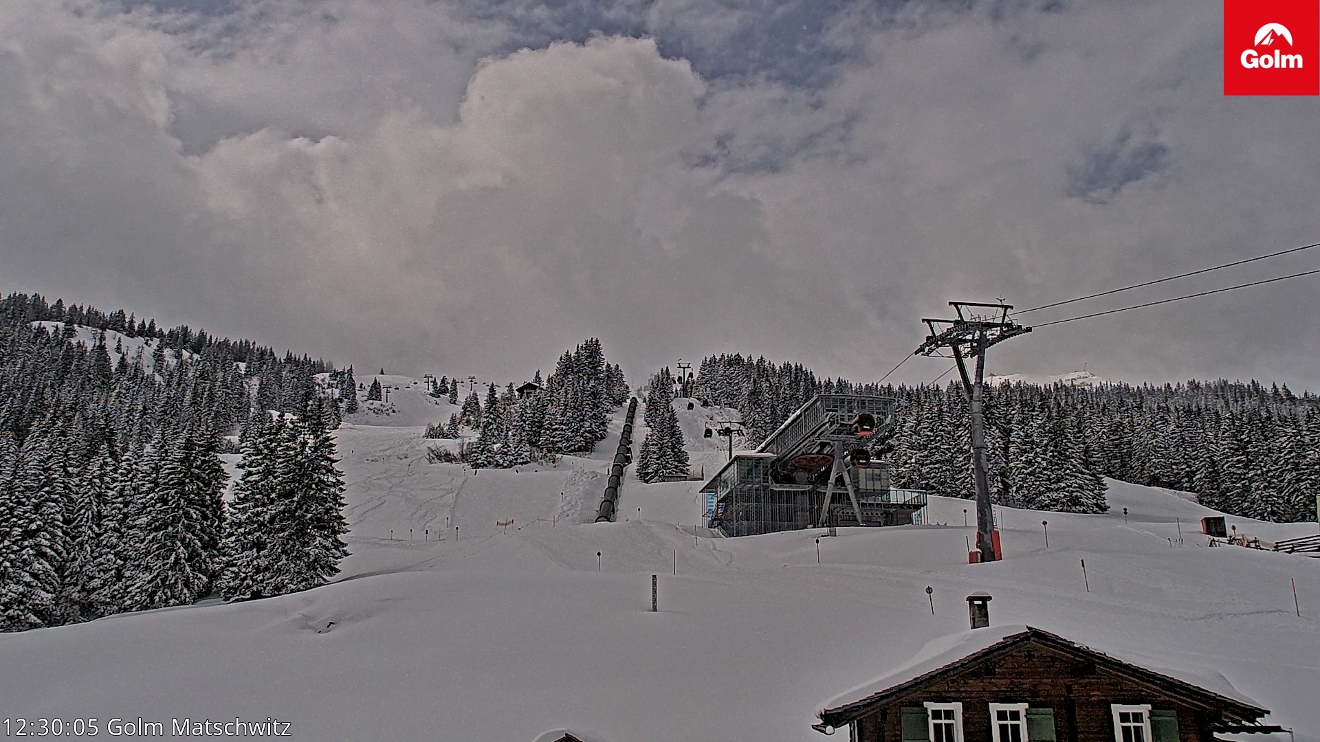 Archiv Foto Webcam Matschwitz am Golm