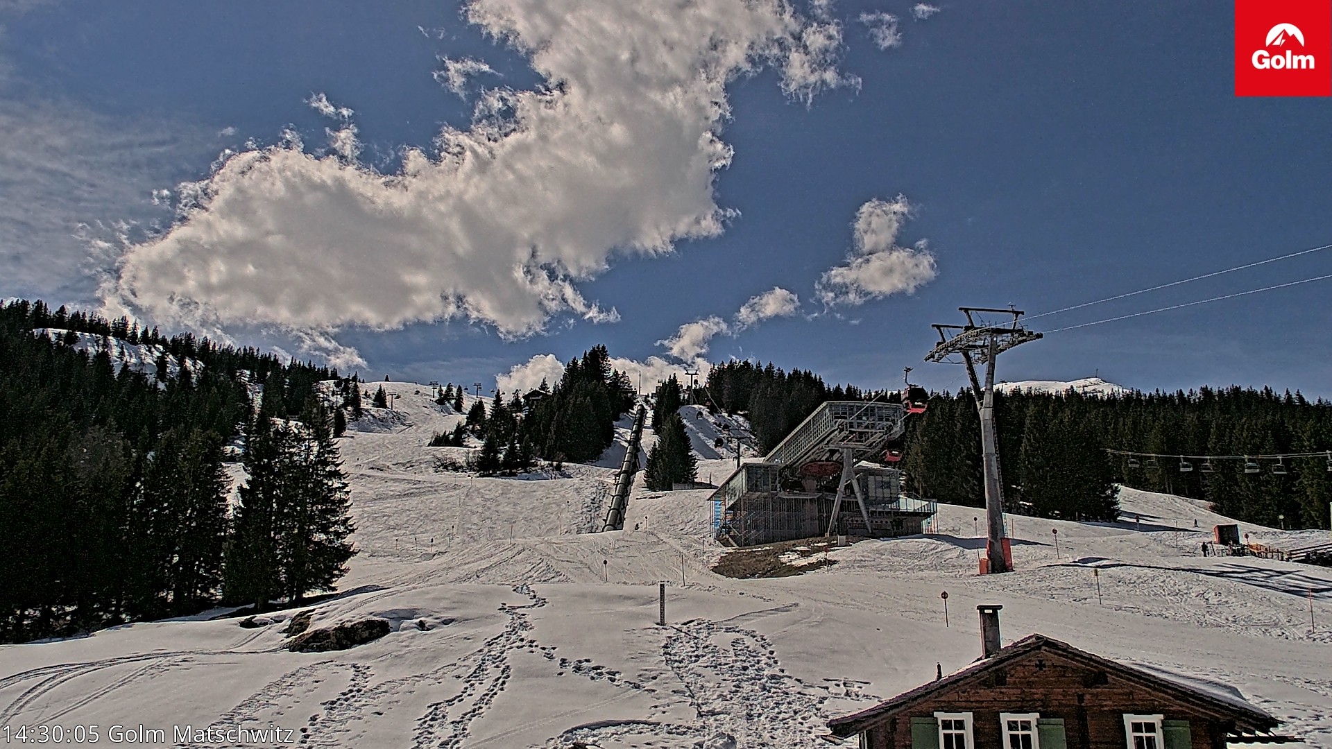 Archiv Foto Webcam Matschwitz am Golm