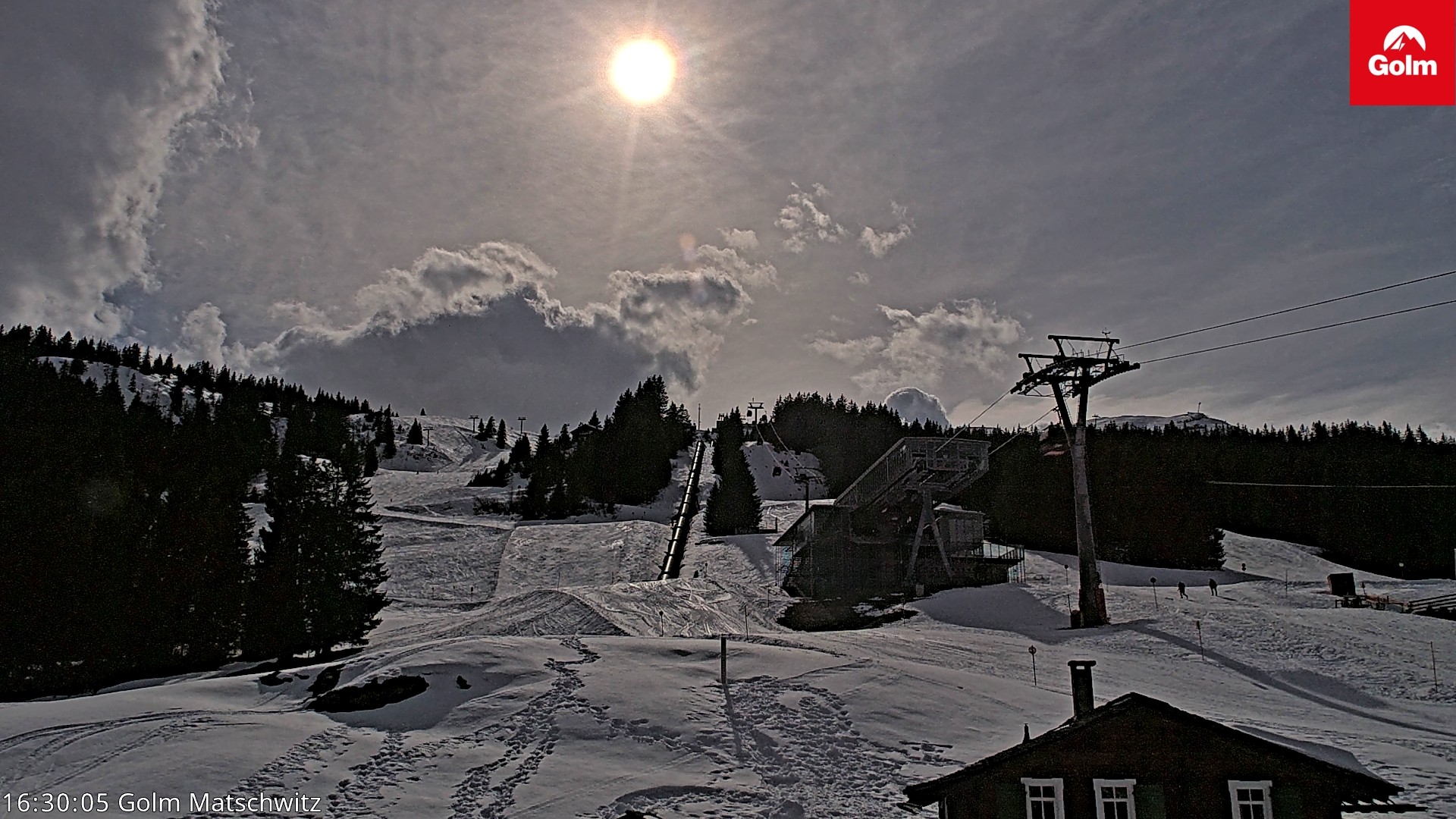 Archiv Foto Webcam Matschwitz am Golm