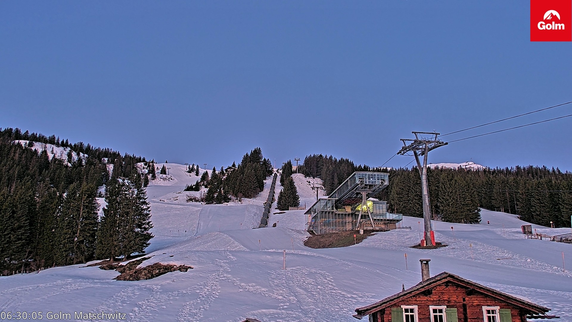 Archiv Foto Webcam Matschwitz am Golm